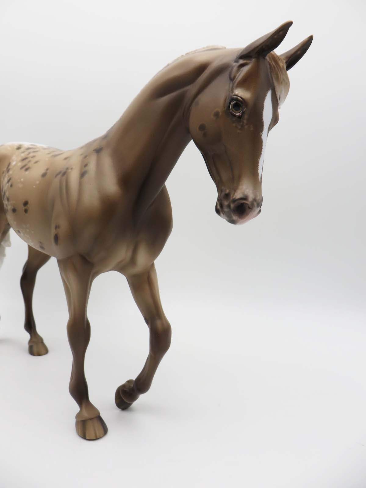 Bonbon - OOAK - Chestnut Appaloosa Thoroughbred by Sheryl Leisure - Best Offers 4/3/23