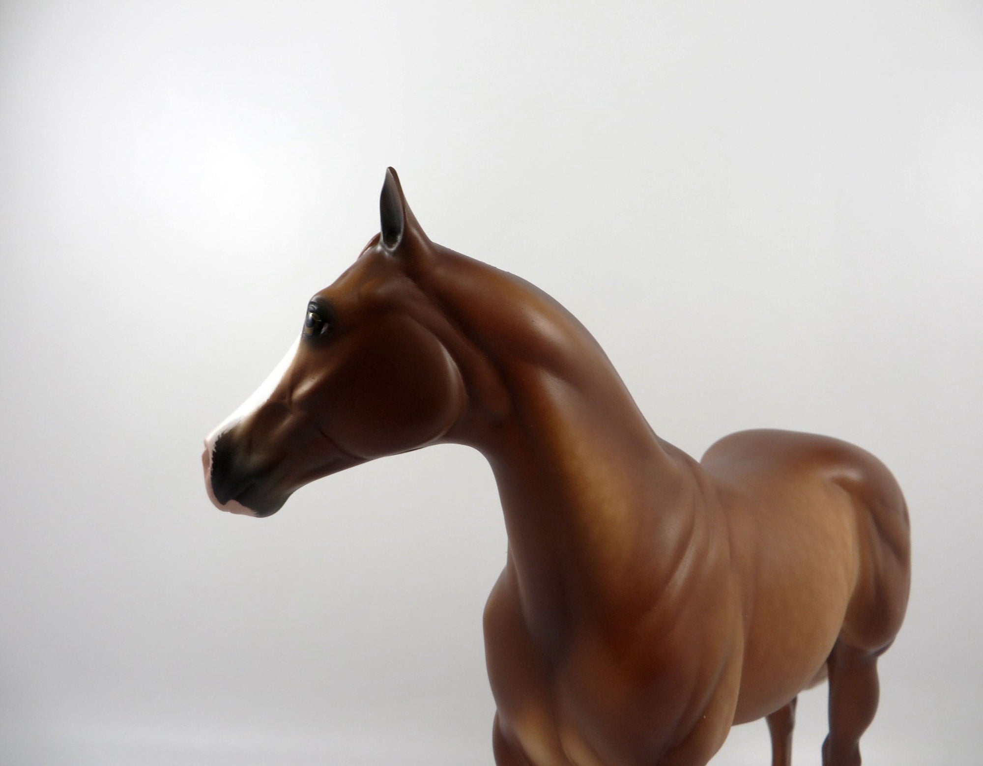 Bonfire-OOAK Dapple Chestnut ISH Painted By Sheryl Leisure 2/21