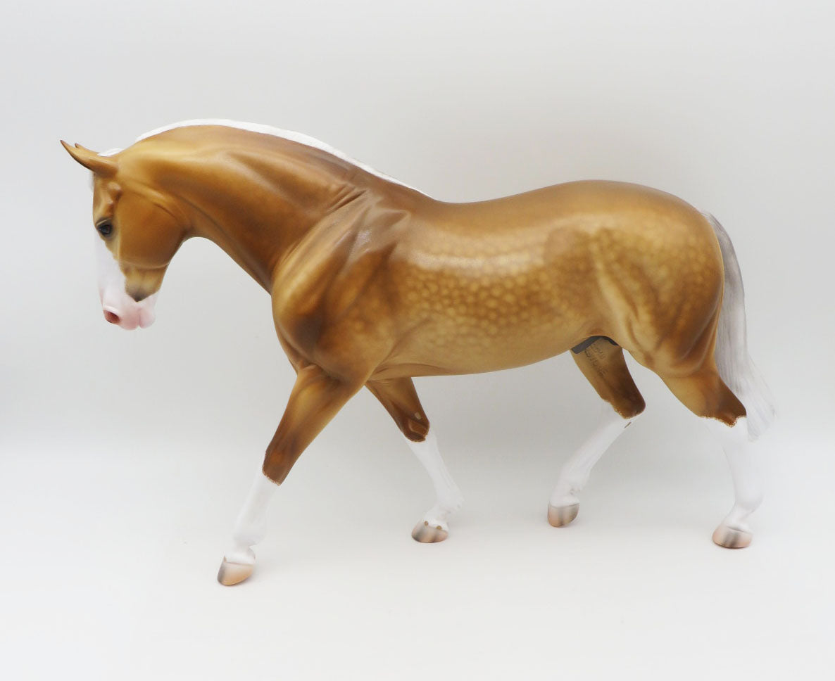 Bonham - OOAK - Dapple Palomino Irish Draft By Caroline Boydston BEST OFFER 11/07/22