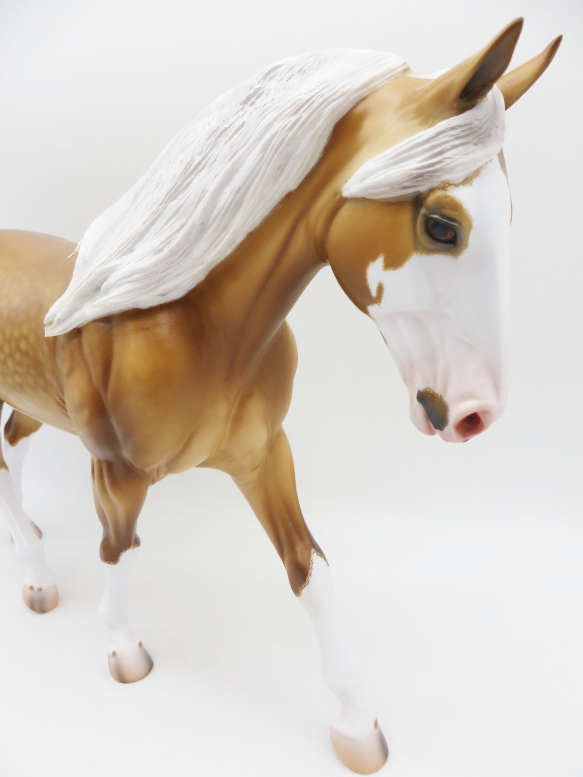 Bonham - OOAK - Dapple Palomino Irish Draft By Caroline Boydston BEST OFFER 11/07/22