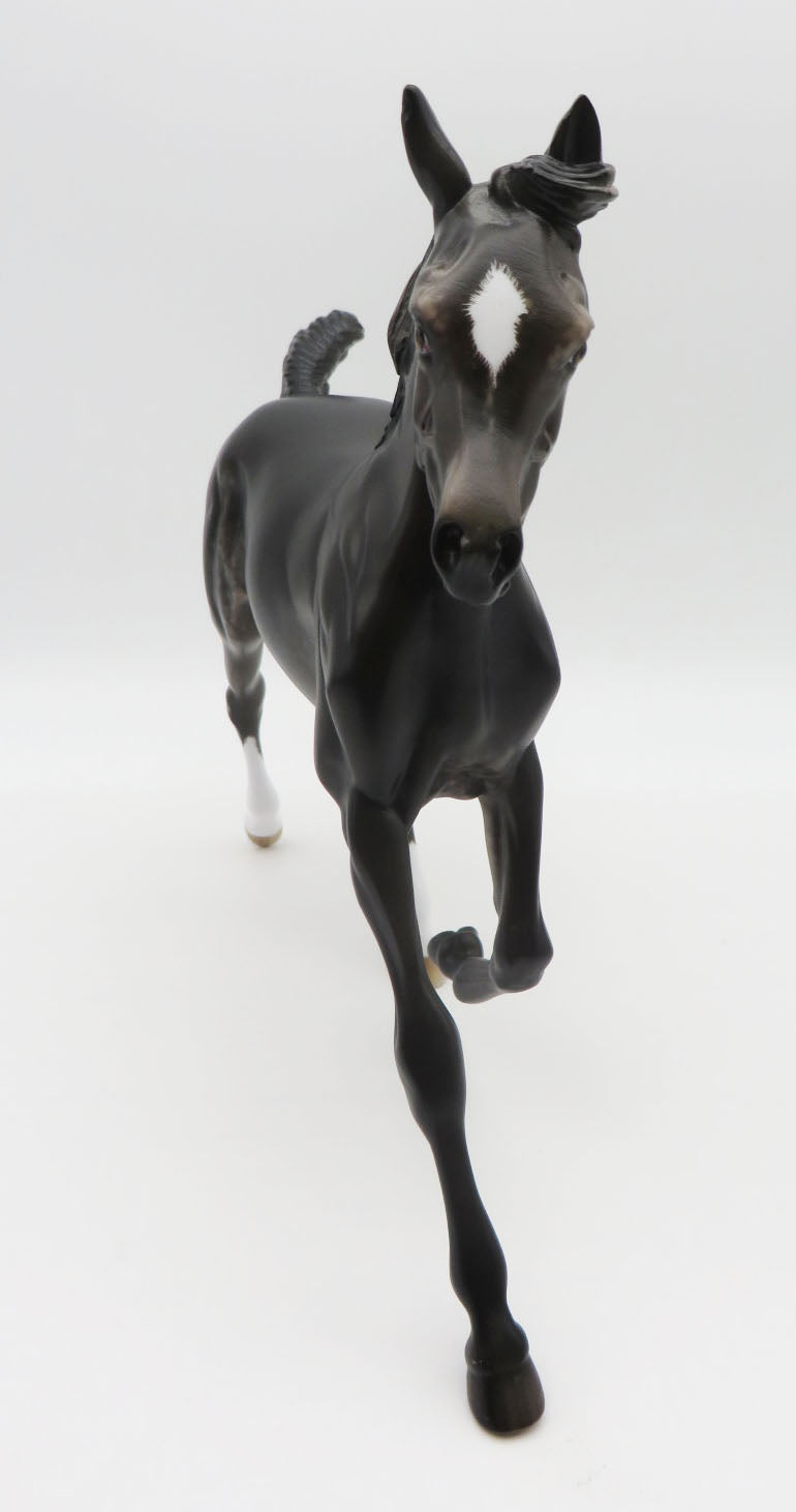 Boogie Down - OOAK Custom Yearling - Grey - Painted By Sheryl Leisure - Best Offers 10/14/22
