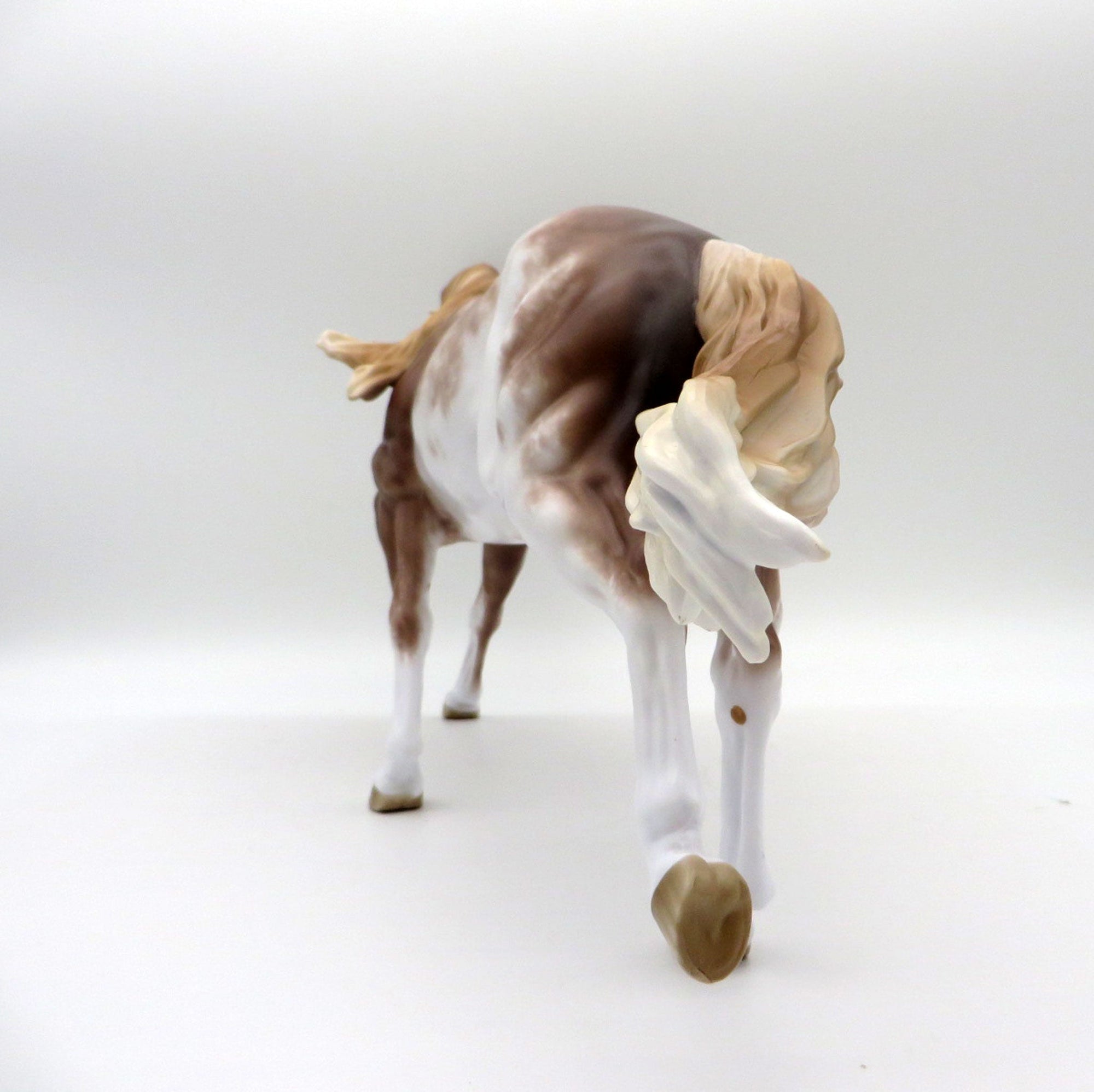 Booker T-OOAK Chestnut Sabino Remington Painted by Sheryl Leisure 11/29/21