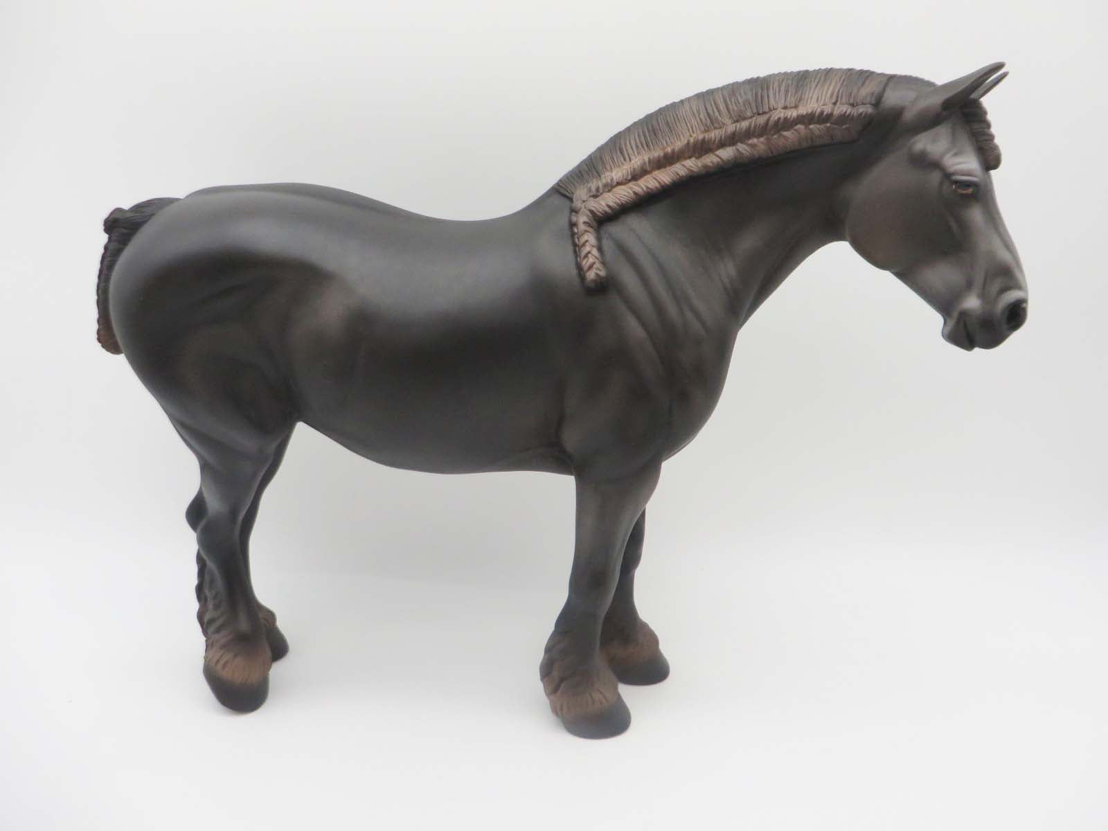 Bouvier-OOAK Black Heavy Draft By Jess Hamill P&C 23