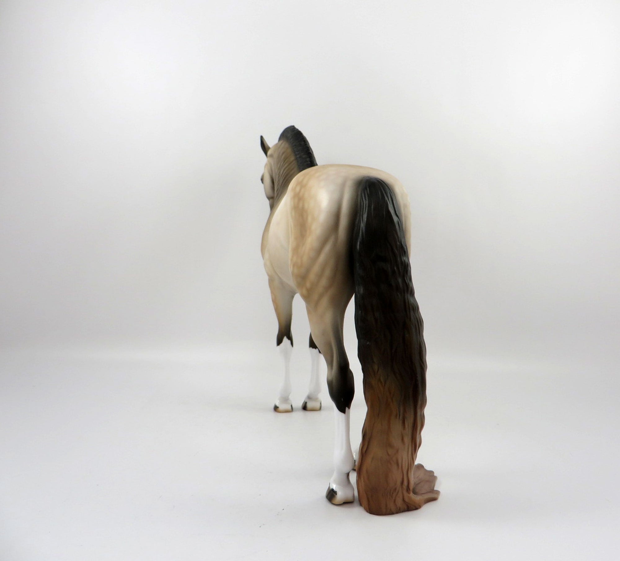Brendan-OOAK Dapple Buckskin Andalusian By Dawn Quick 3/12/21