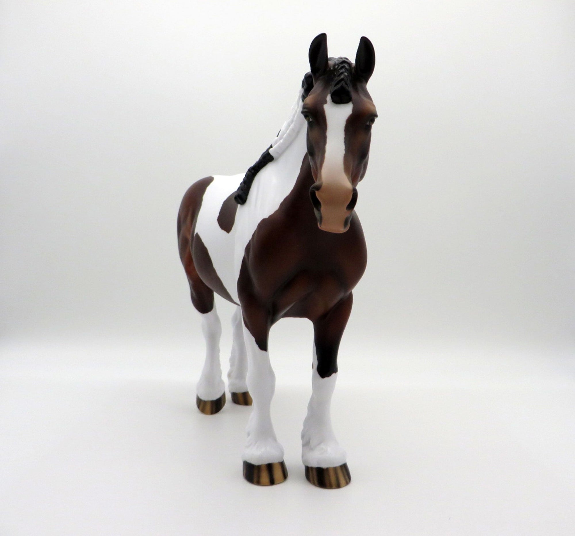 Brisa-OOAK Dapple Bay Paint Heavy Draft Mare SHCF 2021