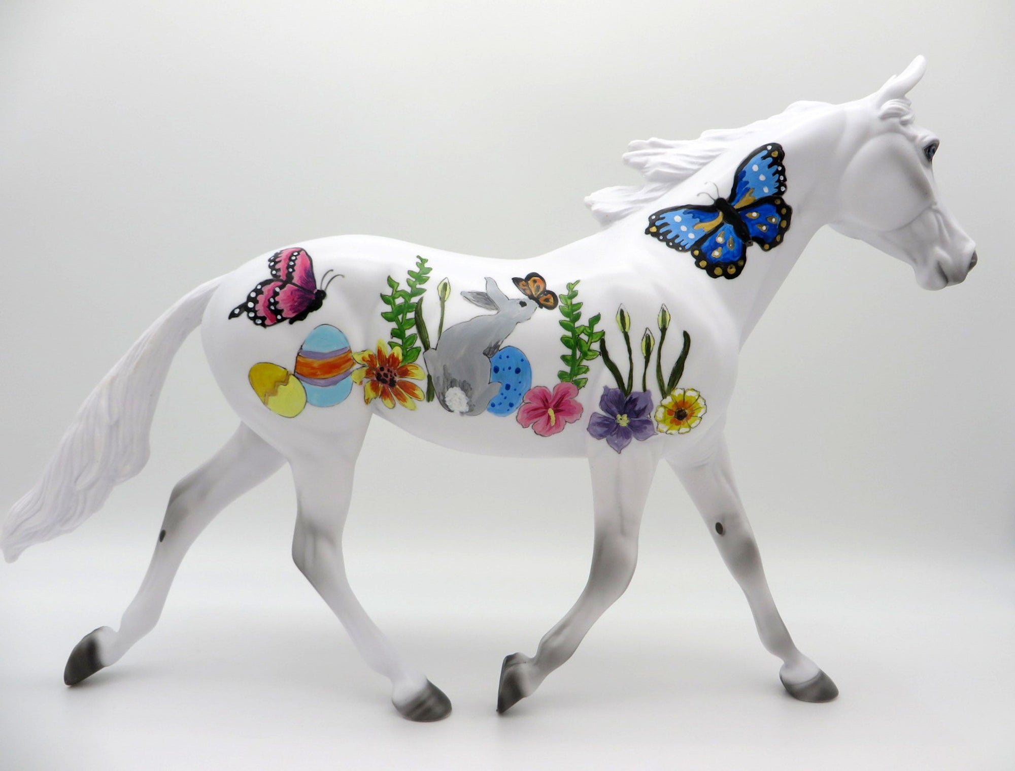 Bunny Kisses-OOAK Deco Palouse Easter 2021