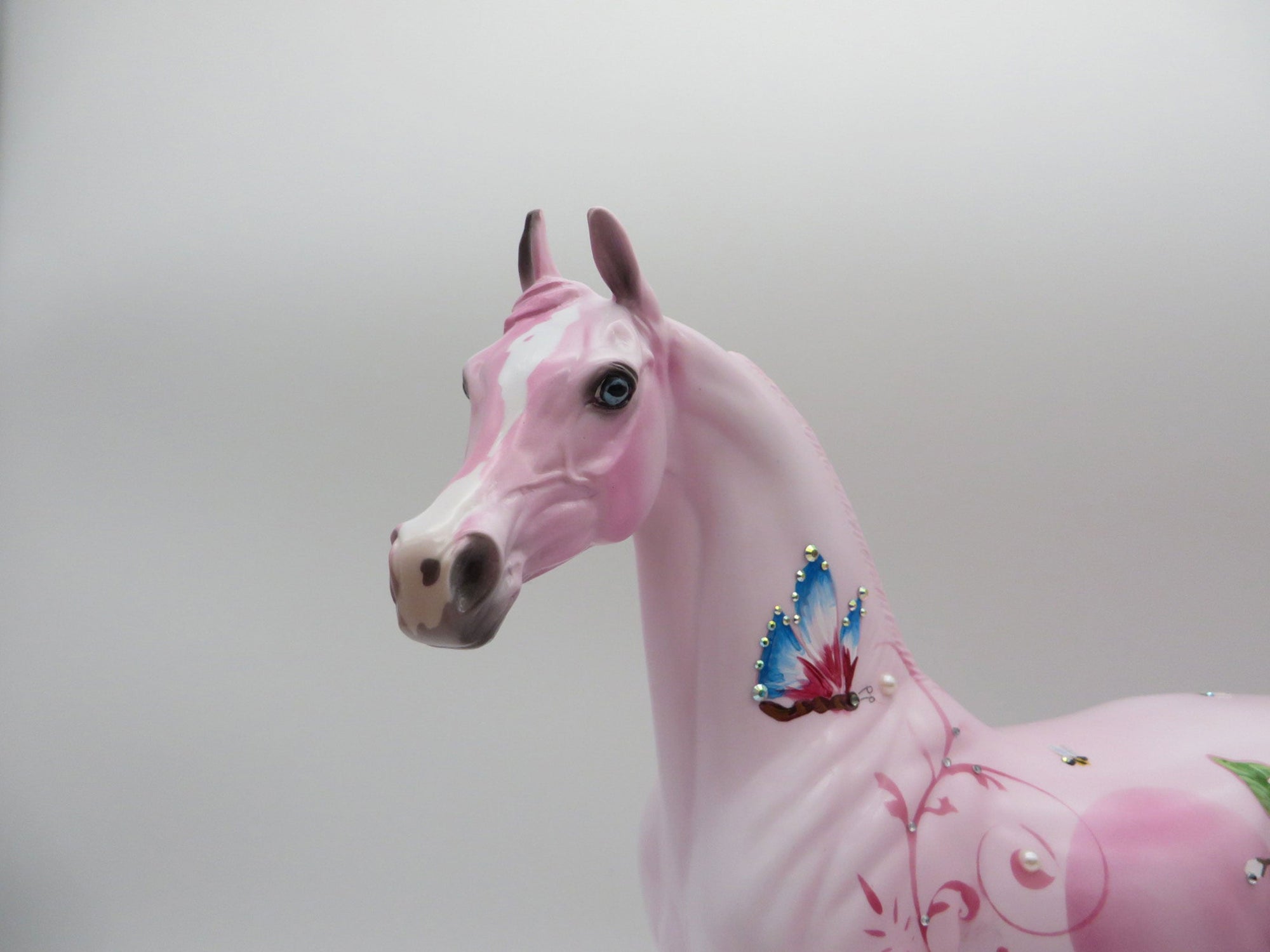 Butterflies and Blossoms-OOAK Arabian Deco SHCF 2021