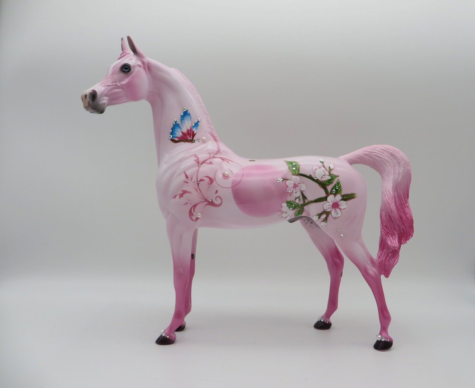 Butterflies and Blossoms-OOAK Arabian Deco SHCF 2021