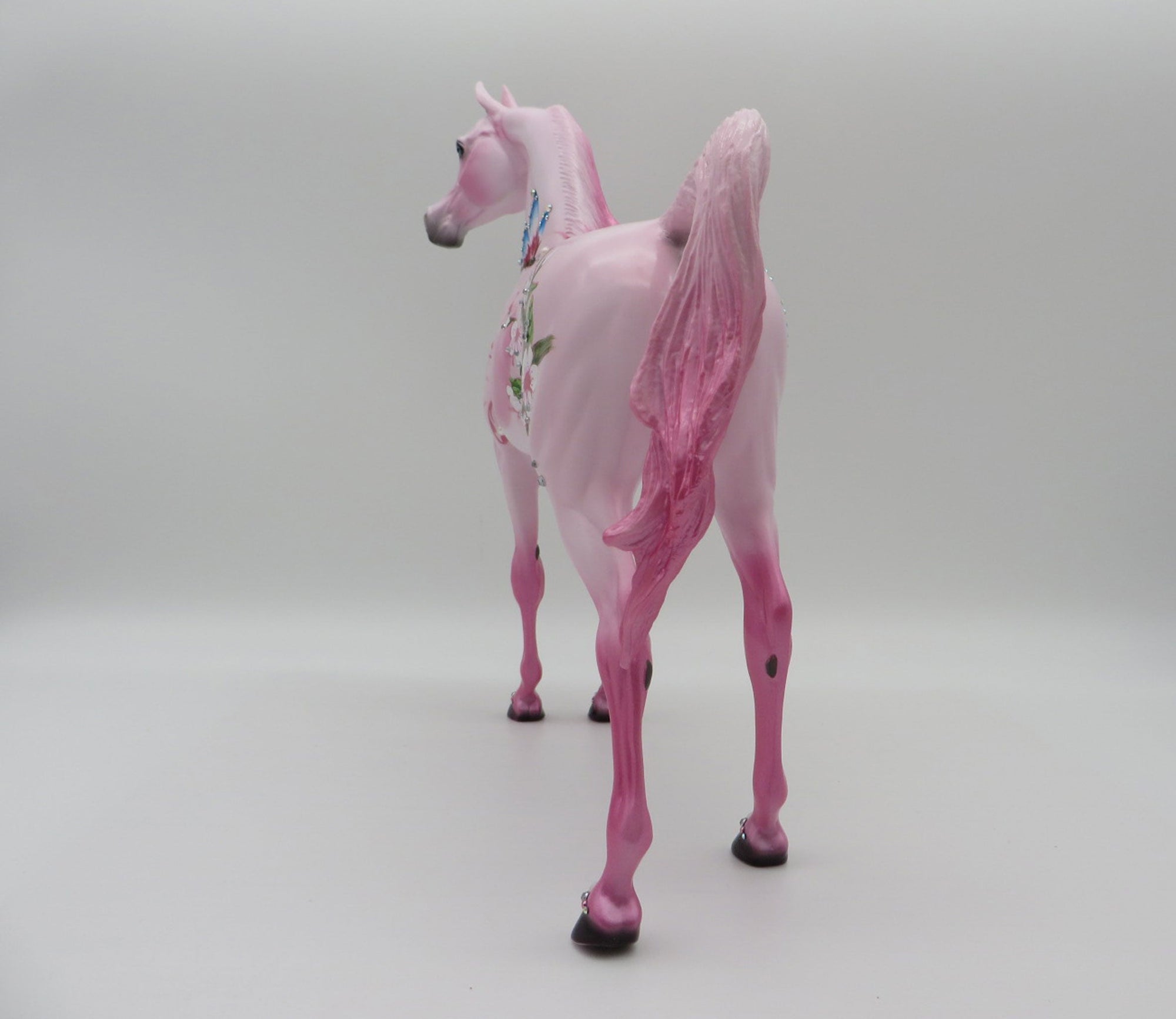 Butterflies and Blossoms-OOAK Arabian Deco SHCF 2021