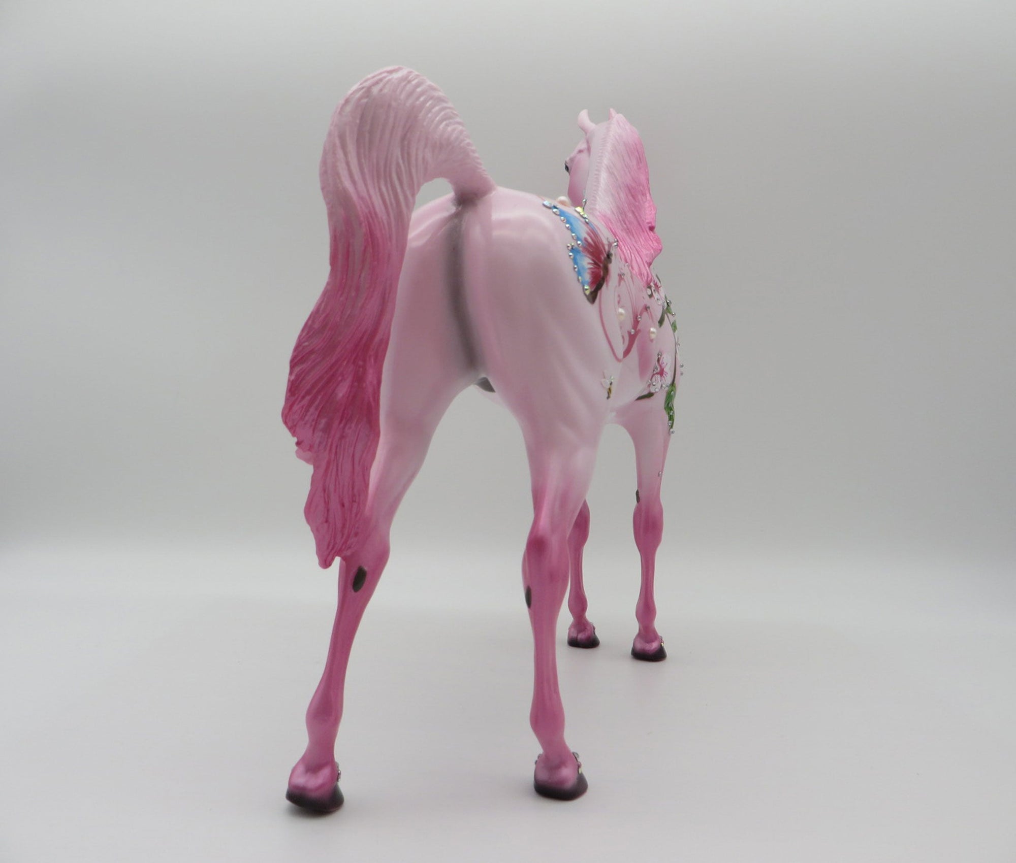 Butterflies and Blossoms-OOAK Arabian Deco SHCF 2021