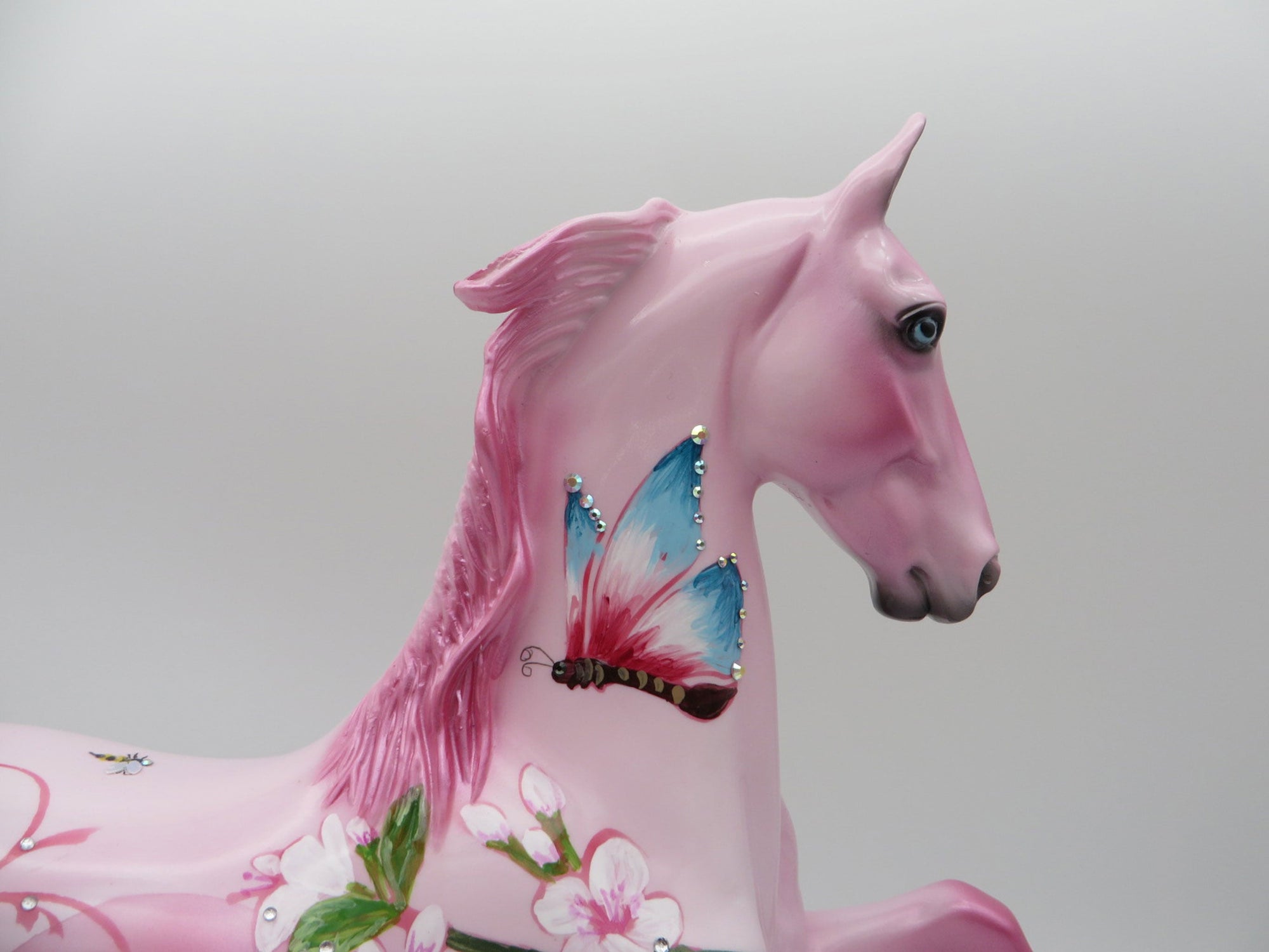 Butterflies and Blossoms-OOAK Saddlebred Deco SHCF 2021