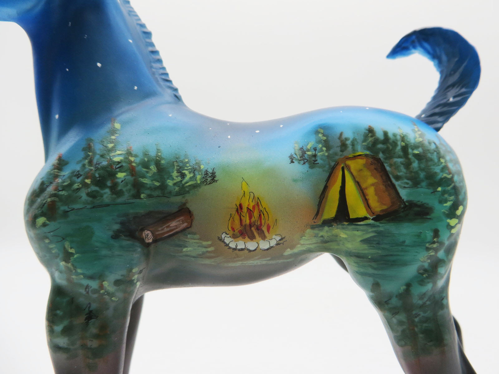 CAMPFIRES GLOW - OOAK - DECORATOR ARABIAN FOAL BY JAS FANNING LHS 22 Best Offer