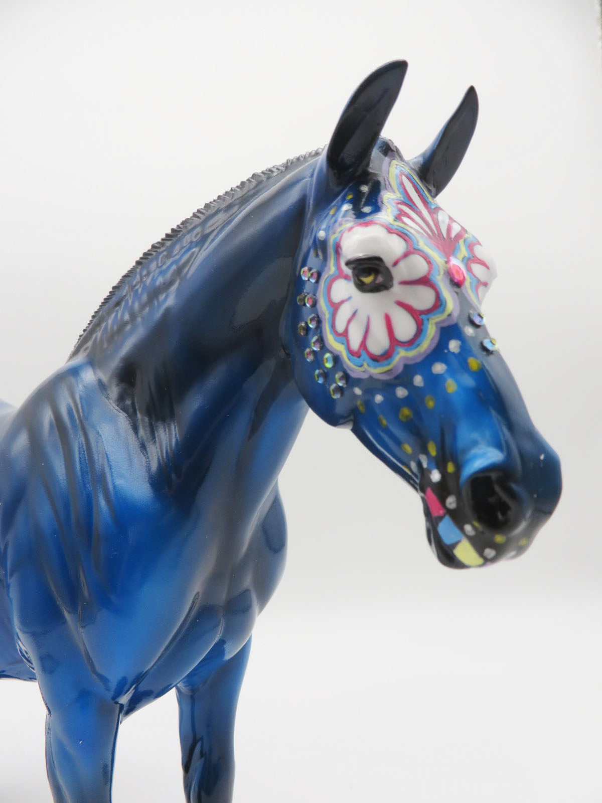 CARETA - OOAK Sugar Skull Heavy Draft Horse By Dawn Quick LHS 22