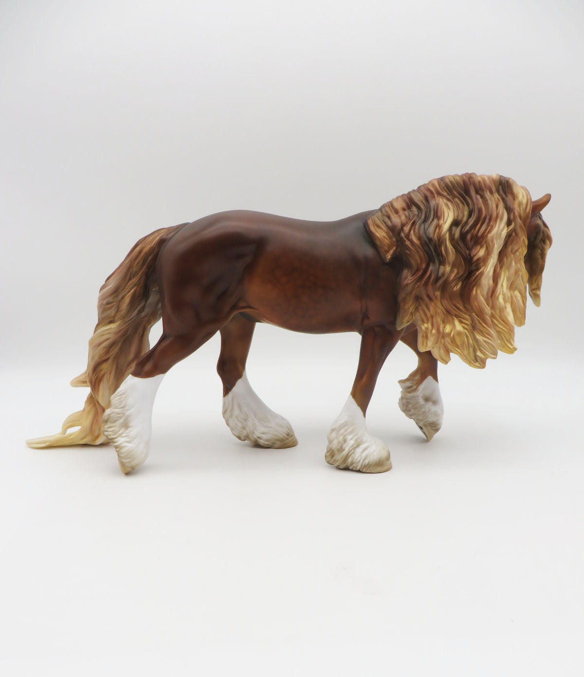 Cushti Carlina - OOAK Dapple Chestnut Gypsy Mare By Myla Pearce 9/30/22