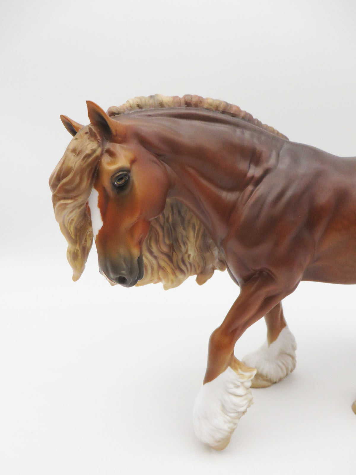 Cushti Carlina - OOAK Dapple Chestnut Gypsy Mare By Myla Pearce 9/30/22