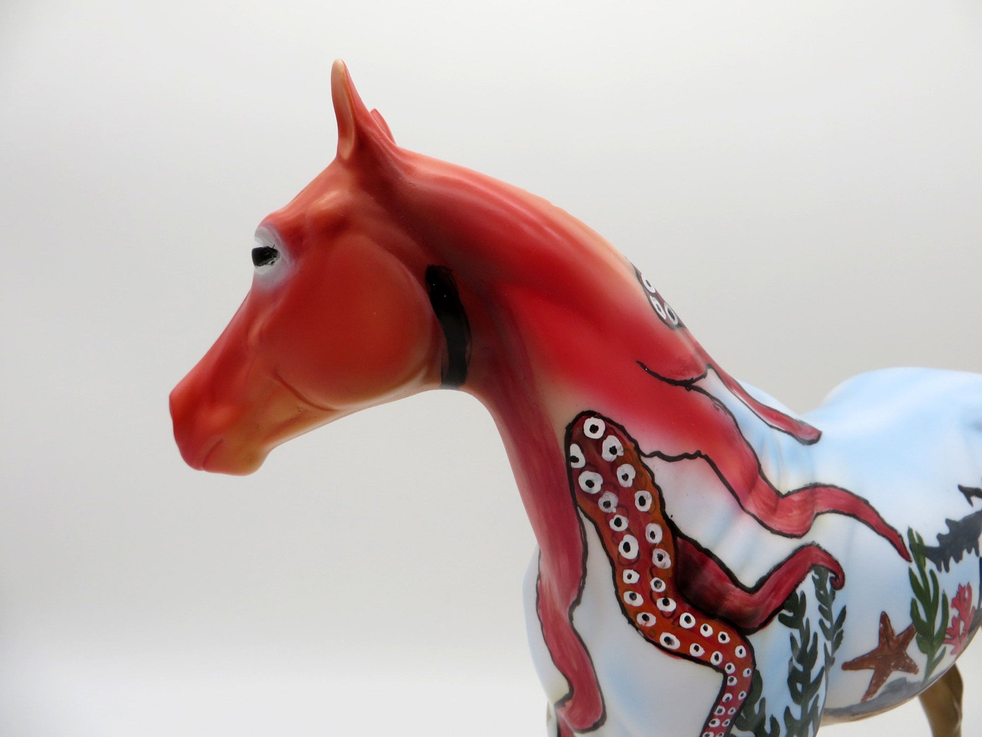 Cambean-OOAK Shark Week Deco ISH Painted by Dawn Quick 7/16/21