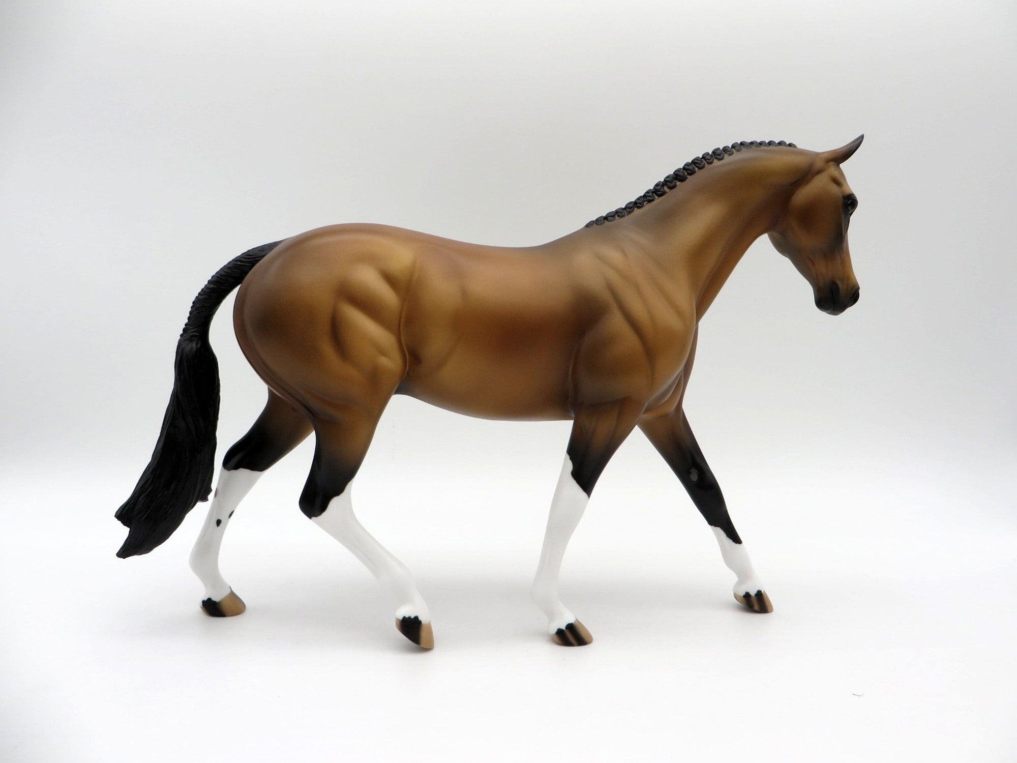 Canna-OOAK Buckskin Pinto Pony SHCF 2021