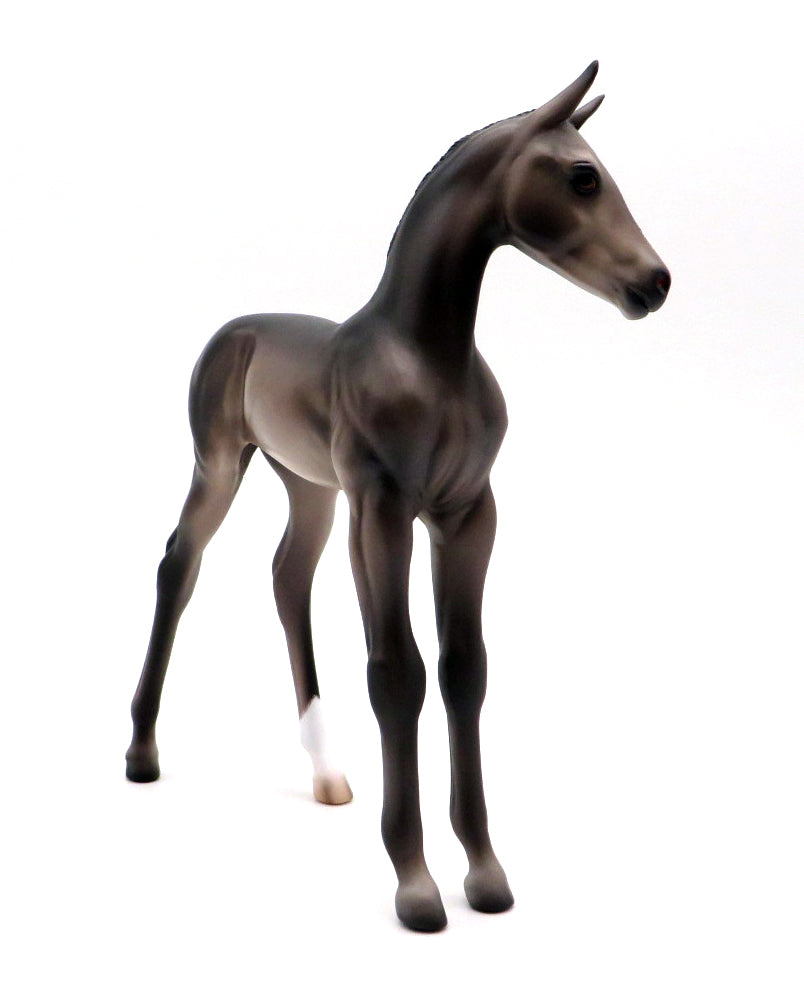 Capistrano-OOAK Buckskin Foal by Caroline Boydston 10/11/21