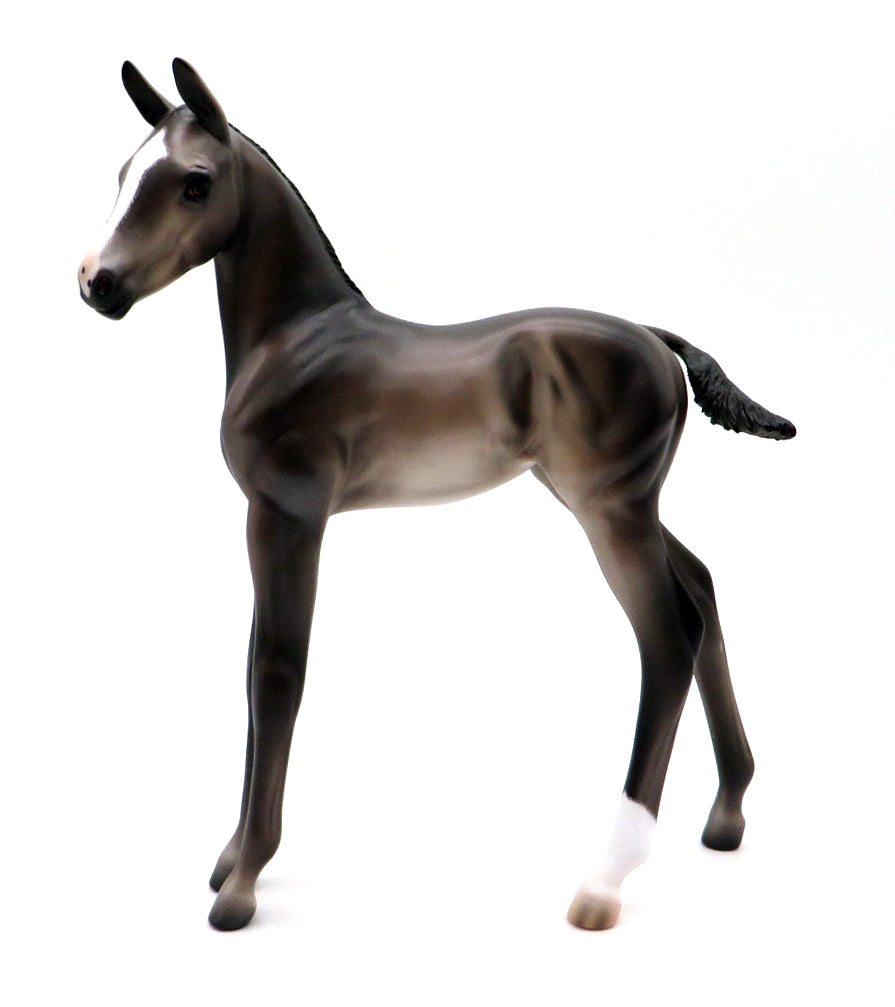 Capistrano-OOAK Buckskin Foal by Caroline Boydston 10/11/21