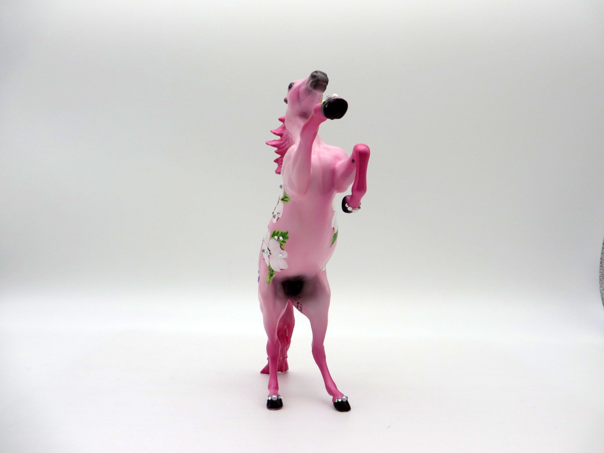 Bees and Blossoms Rearing-OOAK Decorative Deco Pebbles SHCF 2021