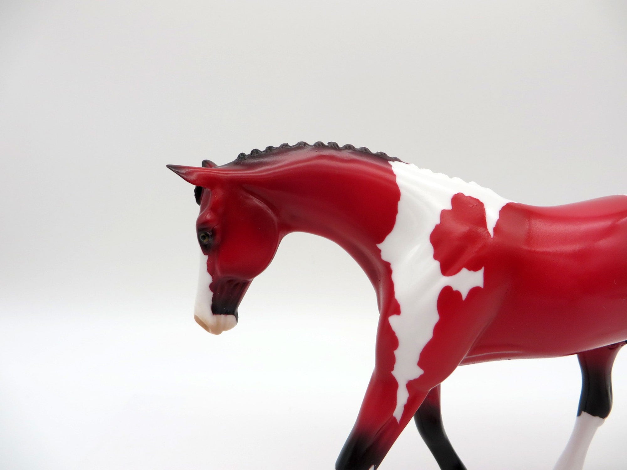 Cas-OOAK Pebbles Warmblood Precious Stone Painted By Ellen Robbins EQ 2021