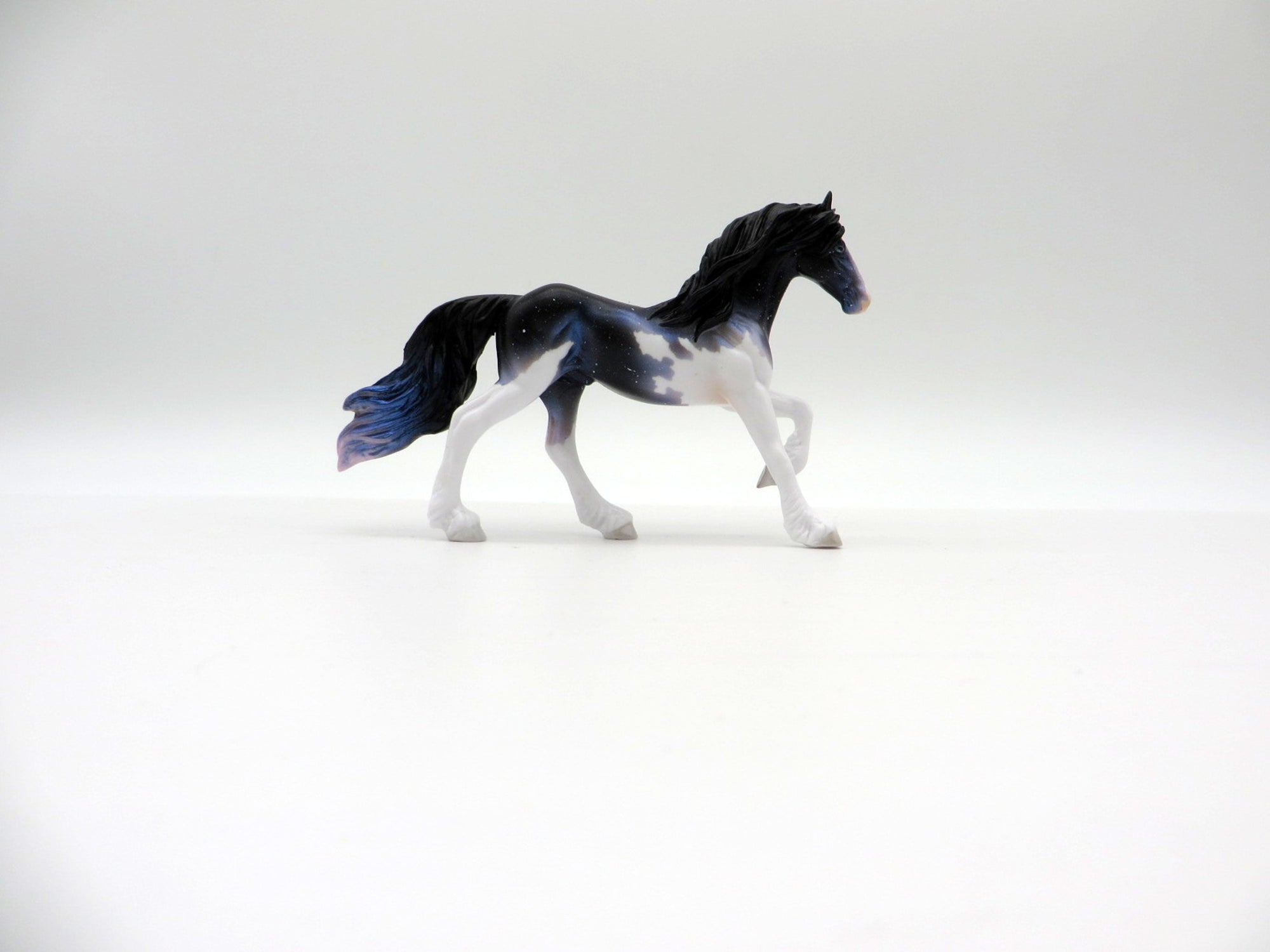 Castor-OOAK Fresian Chip Deco Painted By Ellen Robbins 6/23/21