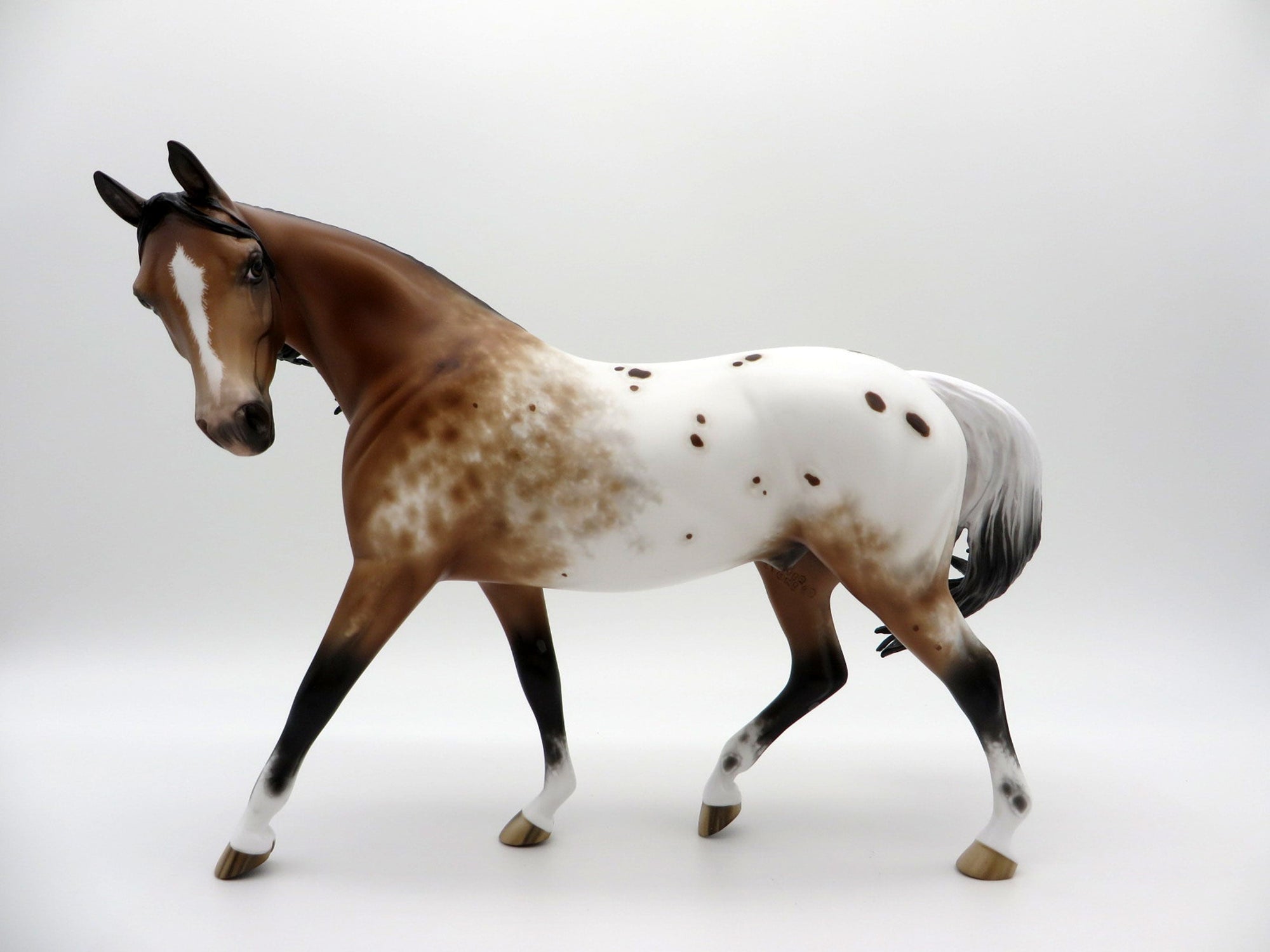 Cedric-OOAK Appaloosa Bay Pony 4/26/21