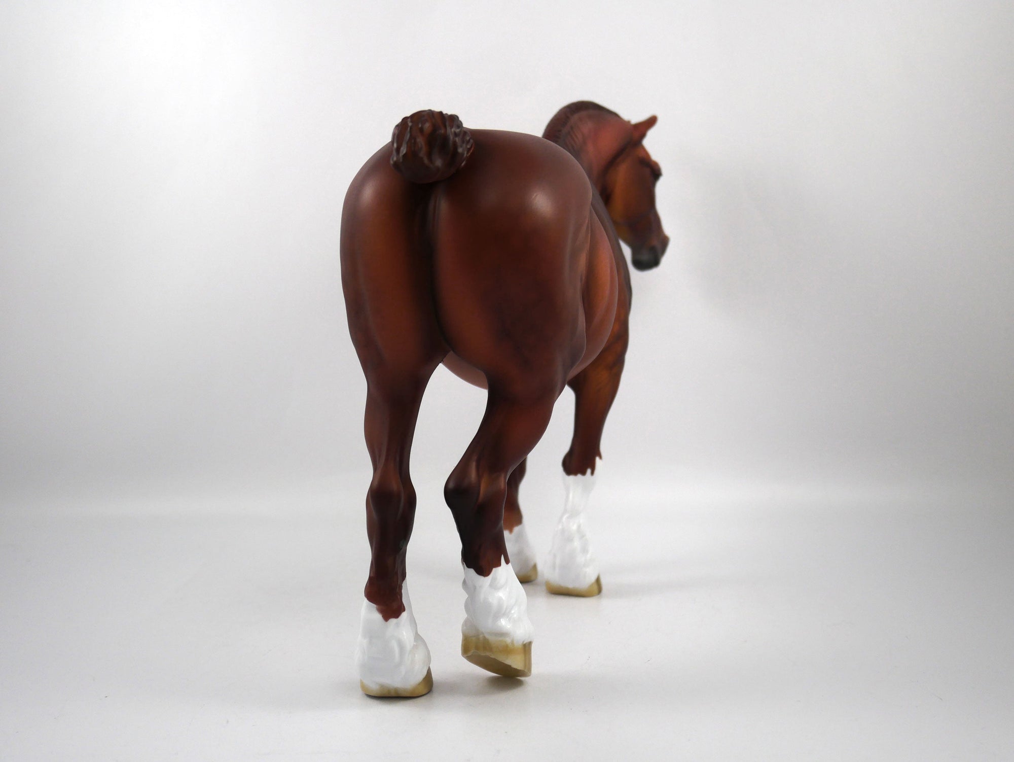 CHARGER-OOAK Dapple Chestnut Heavy Draft Mare SB21