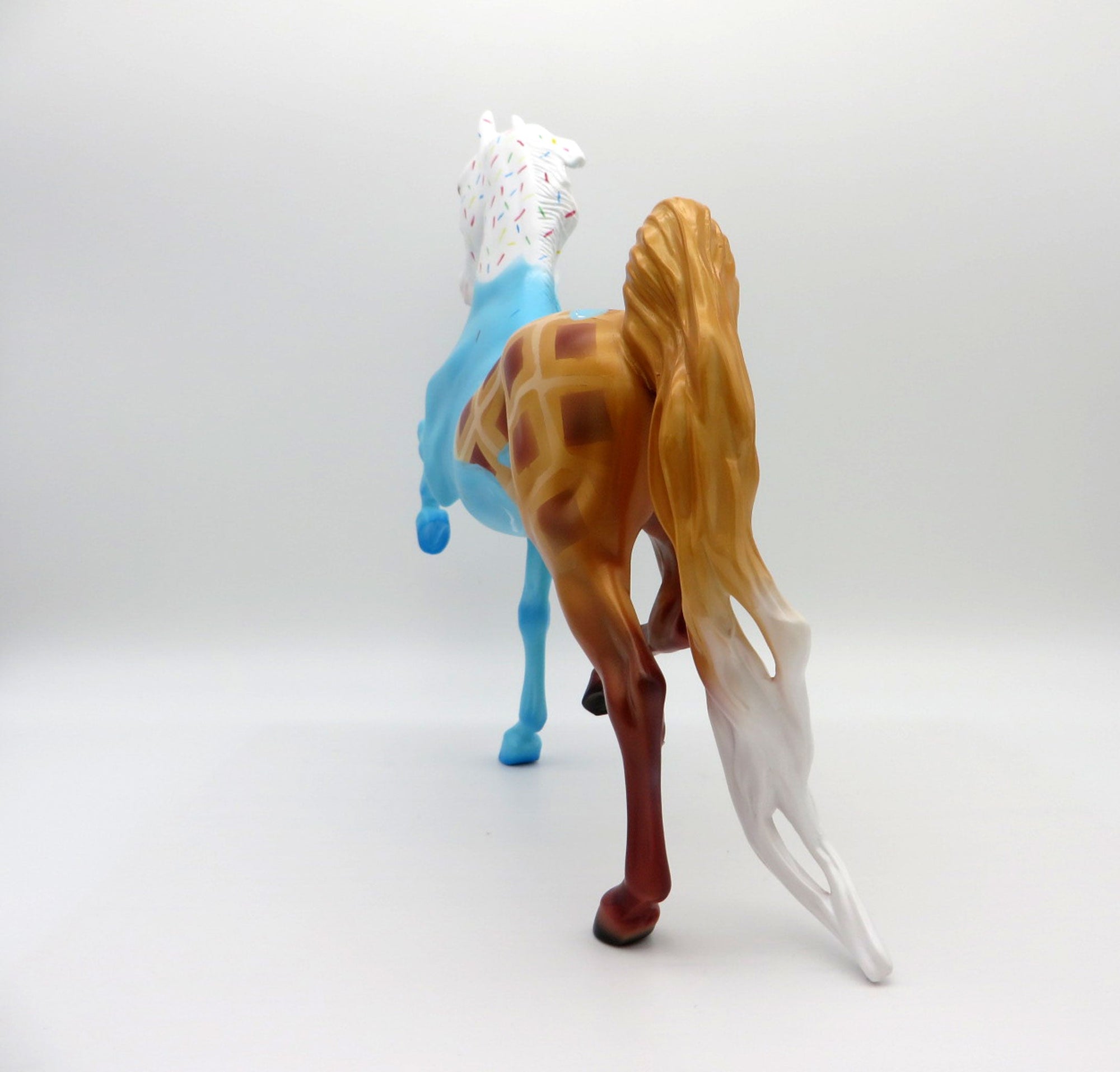 Cherry On Top-OOAK National Ice Cream Saddlebred Painted By Jas Fanning 7/23/21