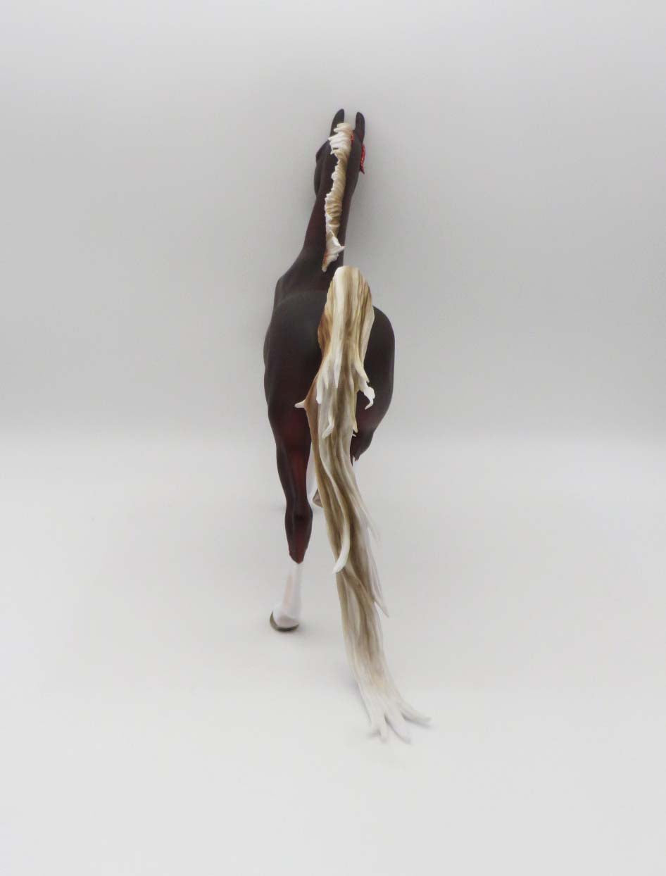 Cherry Bomb OOAK Flaxen Chestnut Custom Saddlebred By Myla Pearce Best Offer 5/15/23