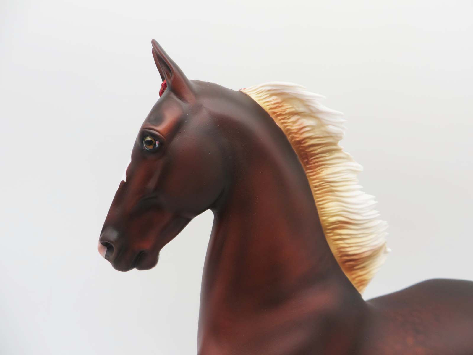 Cherry Bomb OOAK Flaxen Chestnut Custom Saddlebred By Myla Pearce Best Offer 5/15/23