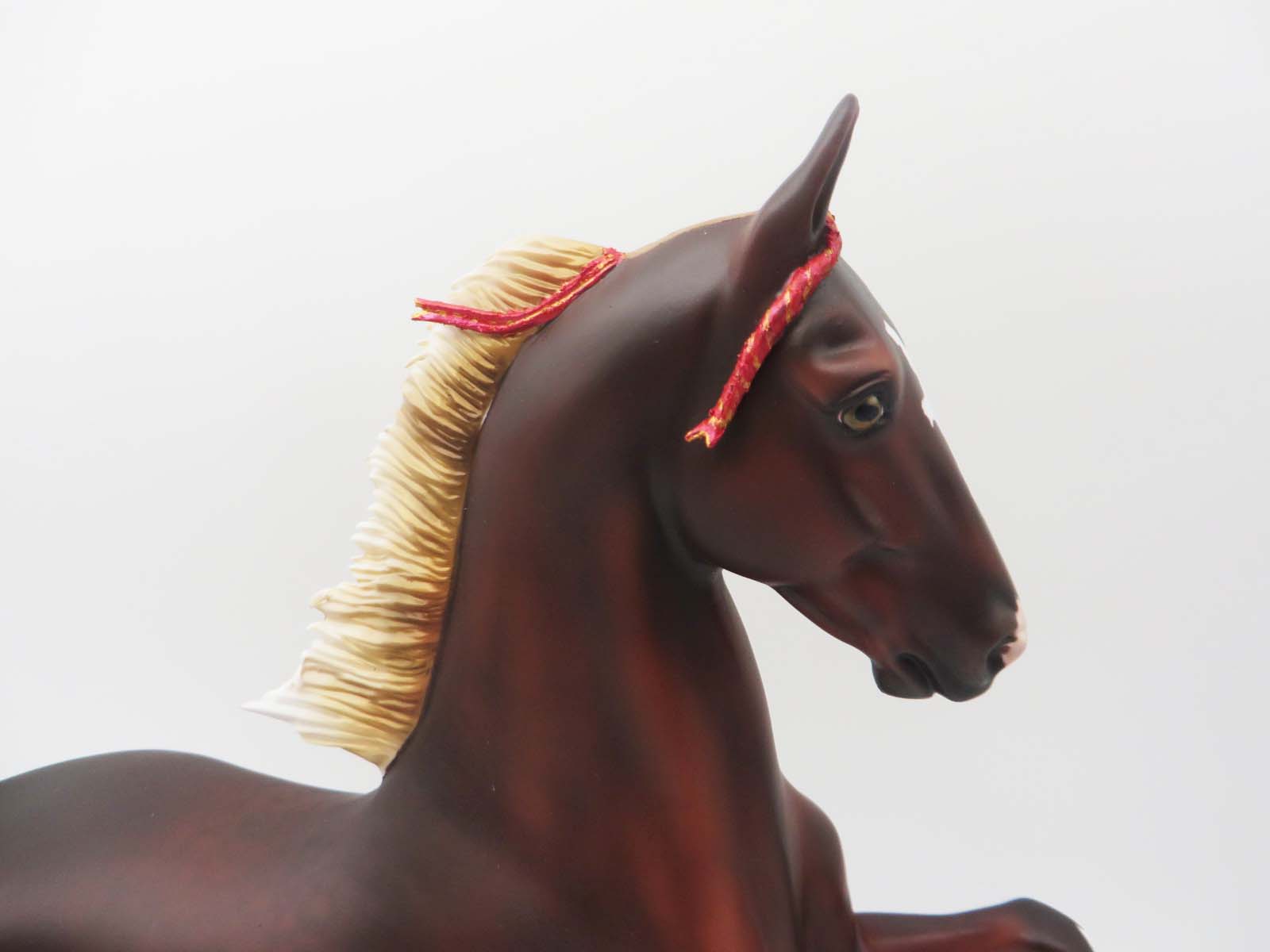 Cherry Bomb OOAK Flaxen Chestnut Custom Saddlebred By Myla Pearce Best Offer 5/15/23