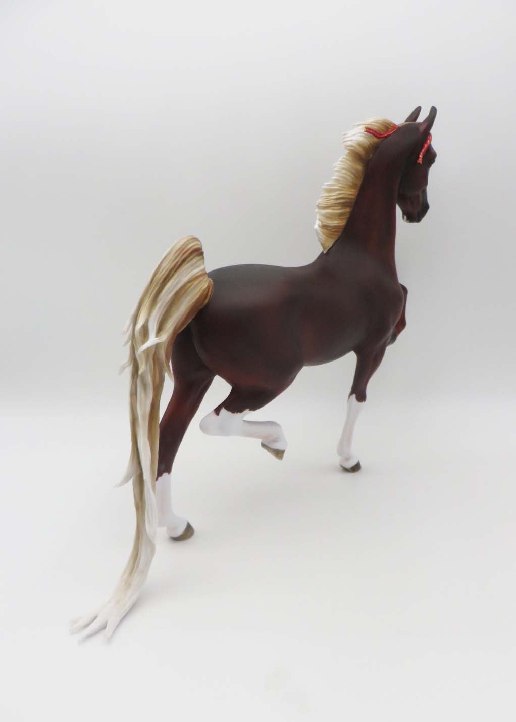 Cherry Bomb OOAK Flaxen Chestnut Custom Saddlebred By Myla Pearce Best Offer 5/15/23