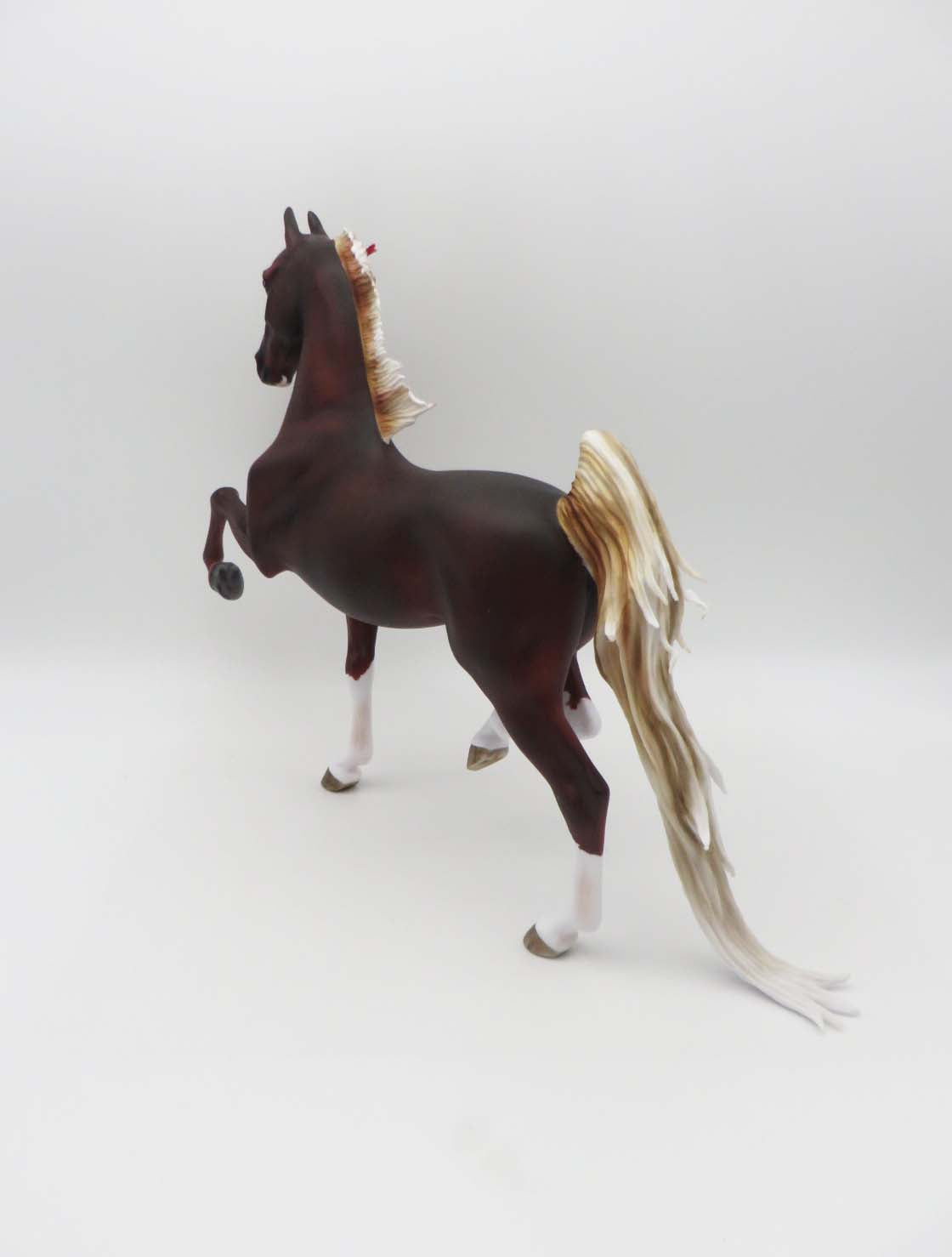 Cherry Bomb OOAK Flaxen Chestnut Custom Saddlebred By Myla Pearce Best Offer 5/15/23