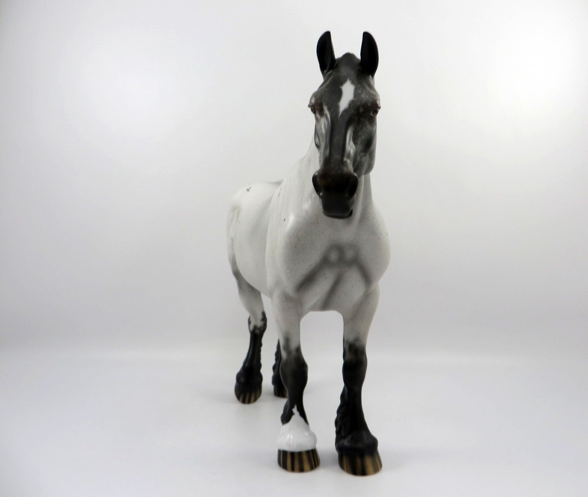 Chicken-OOAK Few Spot Appaloosa Heavy Draft Mare Bingo 3/18