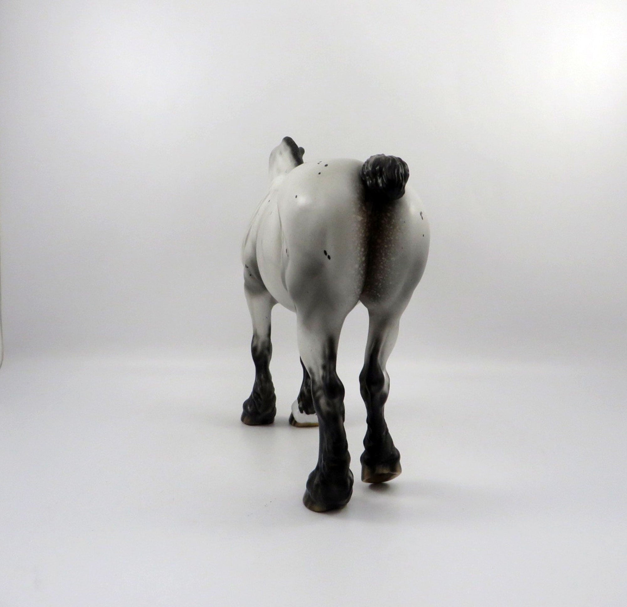 Chicken-OOAK Few Spot Appaloosa Heavy Draft Mare Bingo 3/18