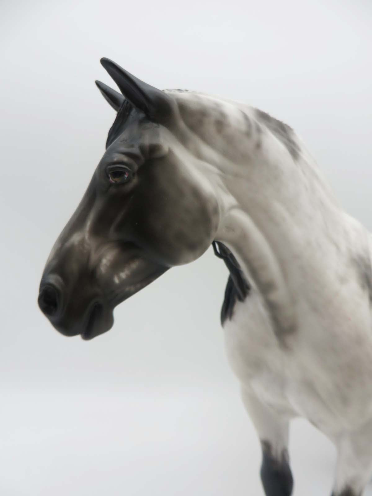 Columbia - OOAK - Black Roan Heavy Draft Mare By Sheryl Leisure - Best Offer 4/17/23