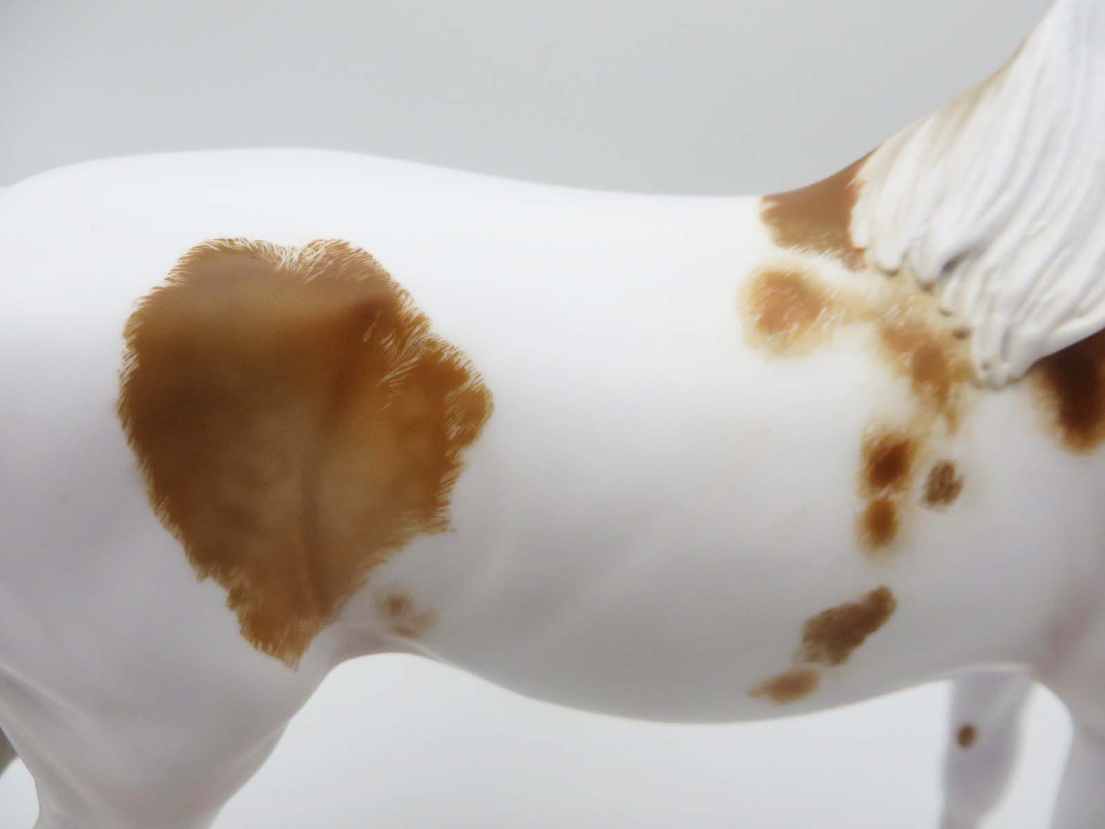 Company Man - OOAK - Dappled Chestnut Pinto Arabian by Julie Keim - SHCF23