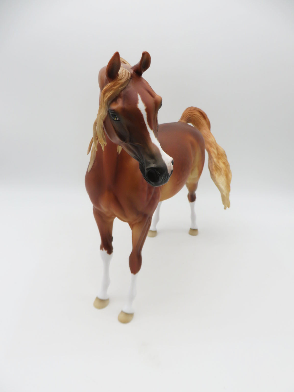 Cool Fire - OOAK - Flaxen Chestnut Arabian Stallion by Ellen Robbins - Best Offers 2/12/23 P&C 23