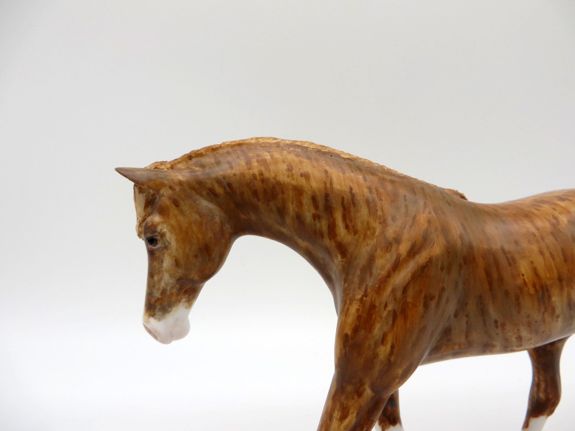 Copper Kissed-OOAK Pebbles Warmblood Painted By Andrea EQ 21