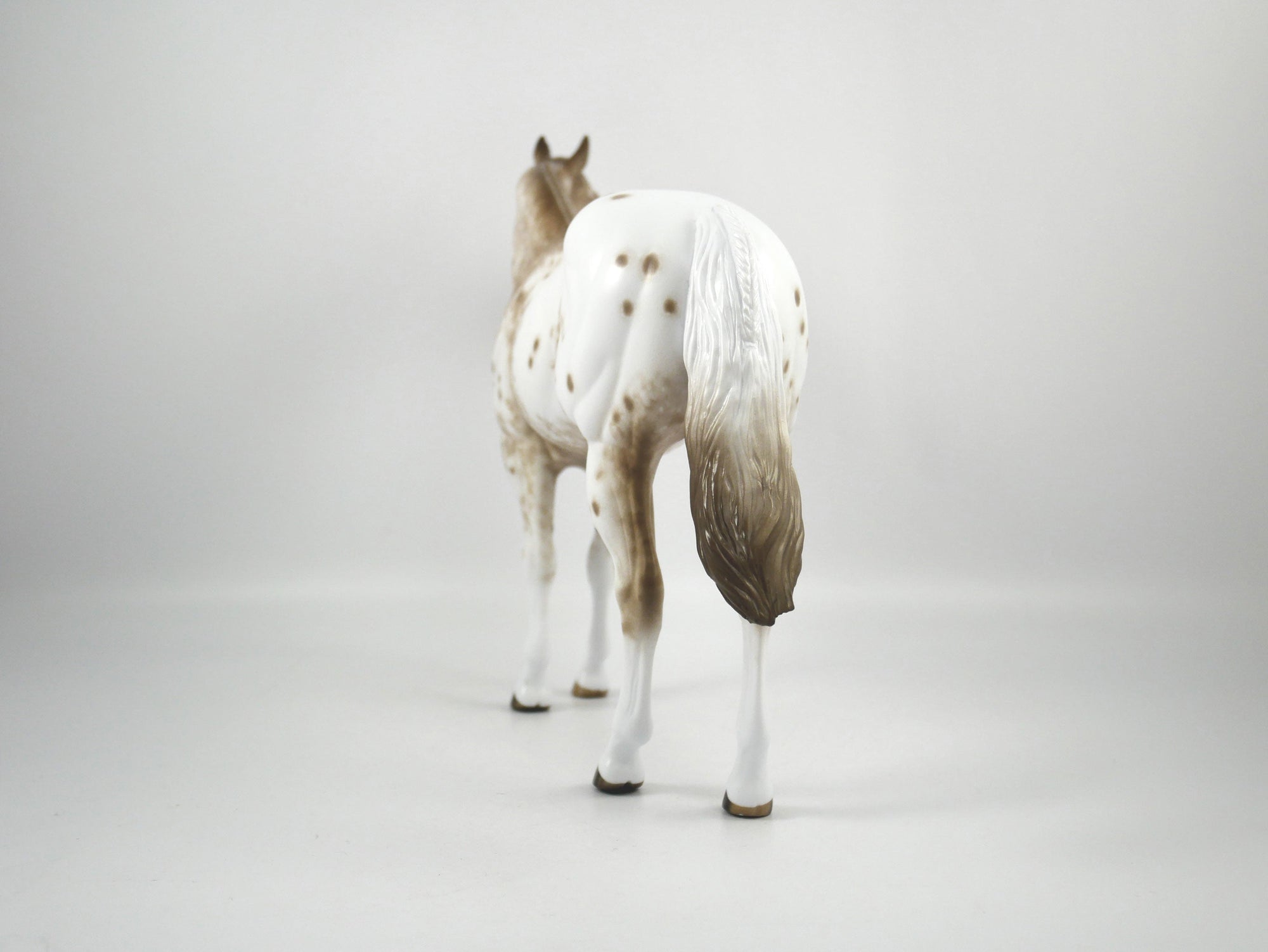 Cosmo-OOAK Bay Appaloosa ISH Painted By Sheryl Leisure 1/15/21