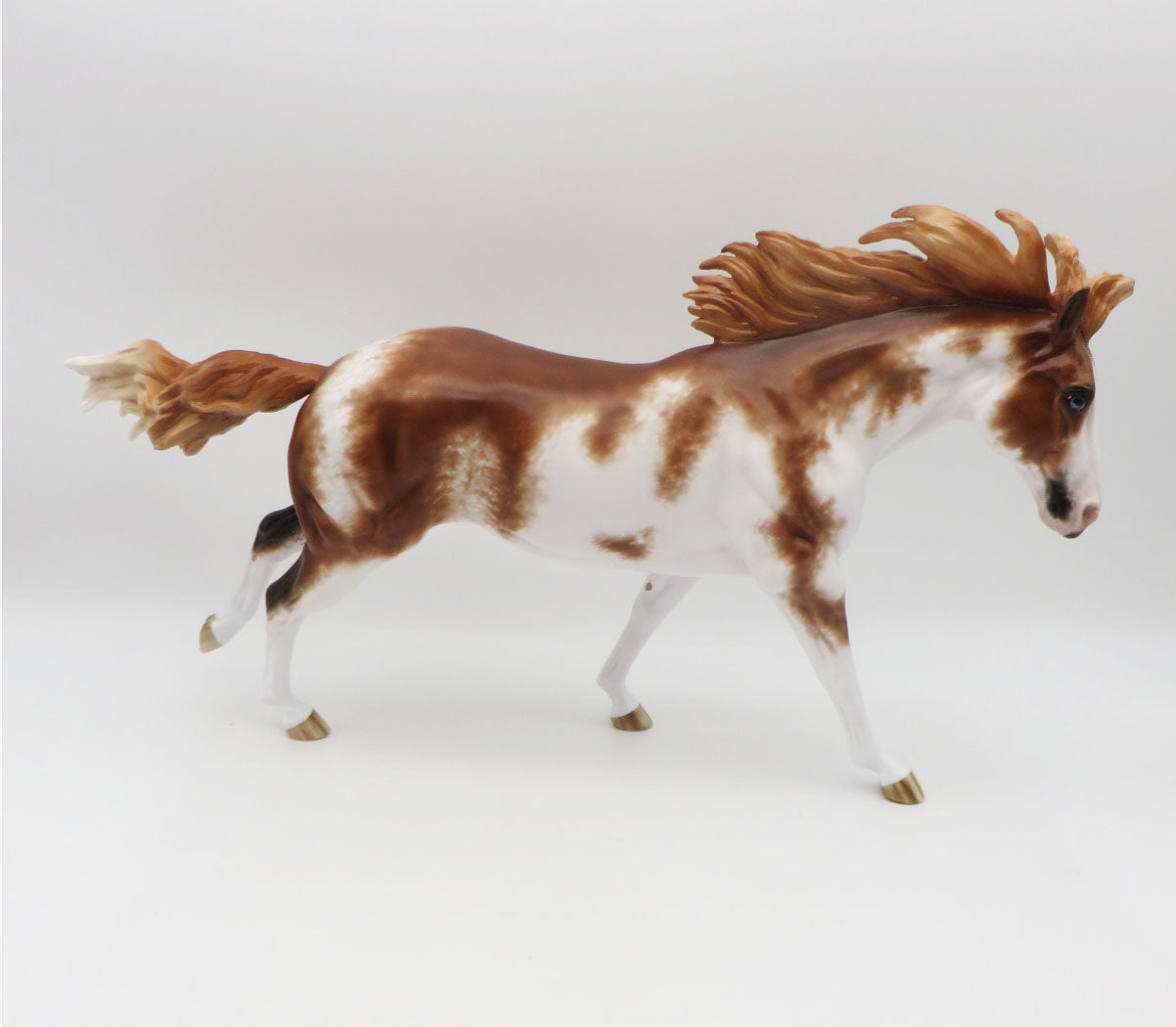 Courage - OOAK Chestnut Sabino Remington by Sheryl Leisure - Best Offers 1/9/23