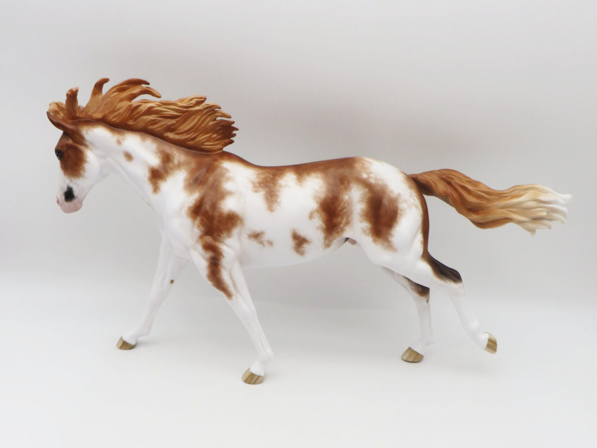 Courage - OOAK Chestnut Sabino Remington by Sheryl Leisure - Best Offers 1/9/23