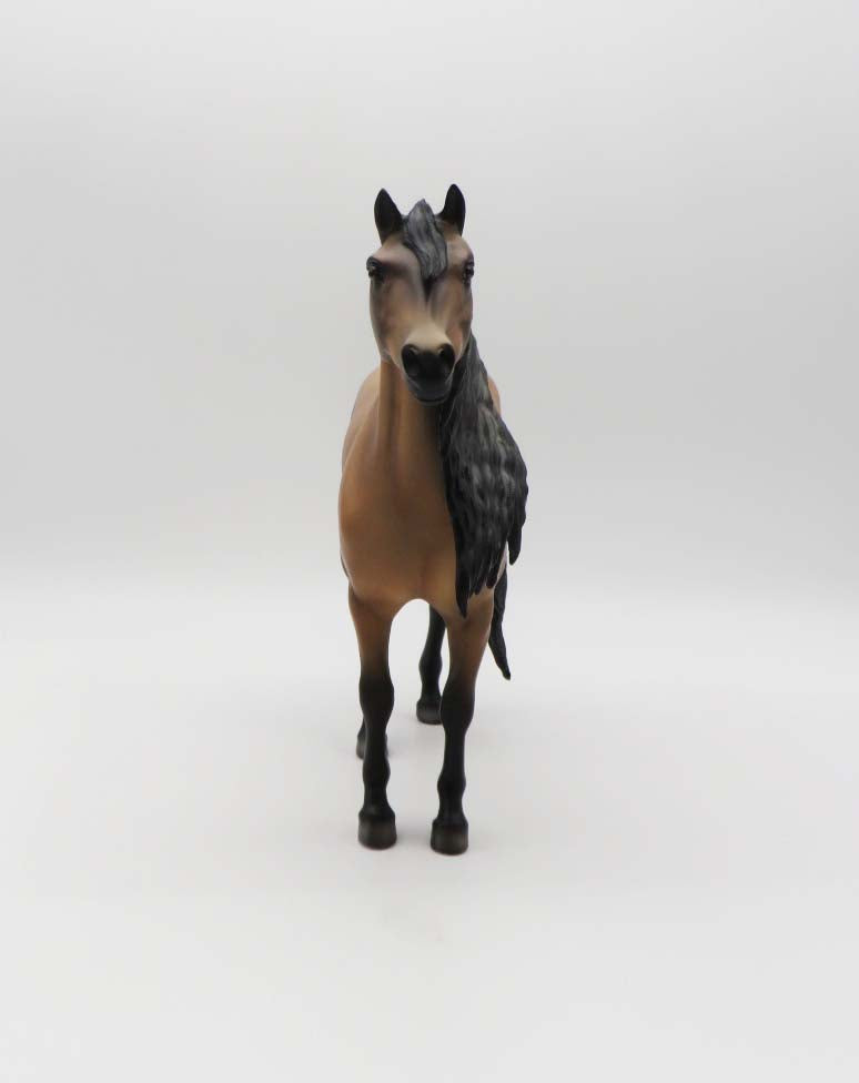 Cowboys & Dreamers OOAK Frosted Buckskin Mustang By Jess Hamill SHCF23