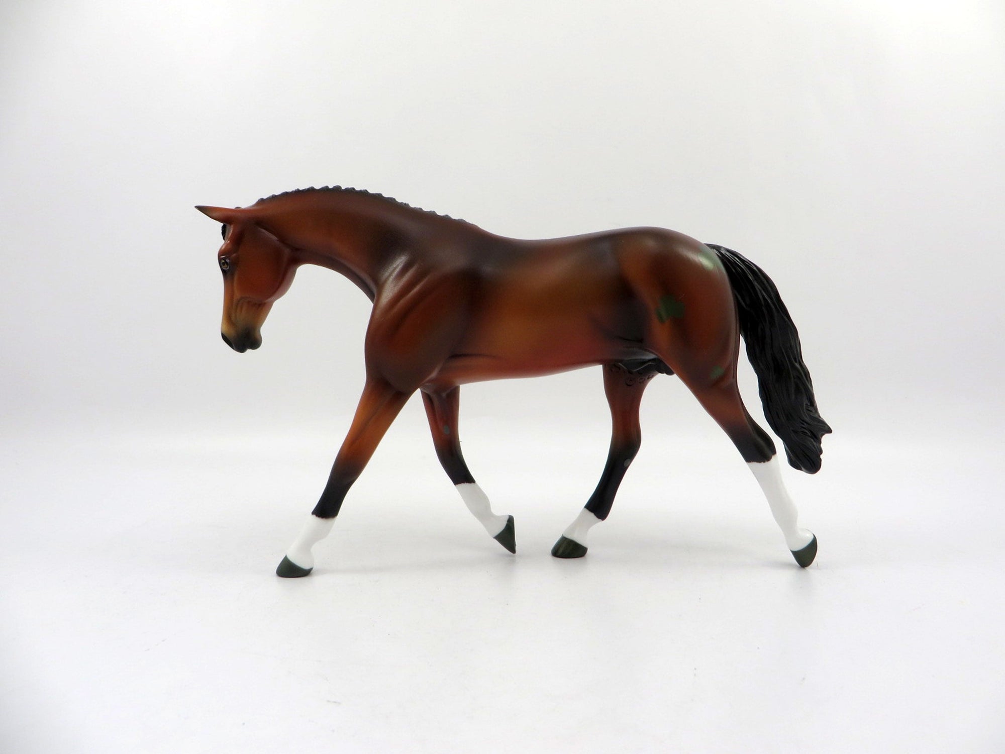 Crocus-ooak St. Patricks Day decorator Warmblood Pebbles Bingo 3/21