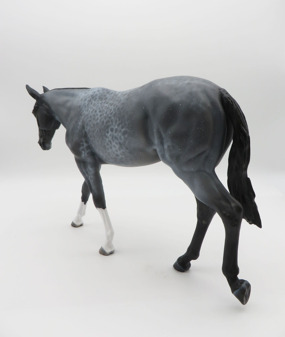 Deja Blue-OOAK Blue Roan Mule By Myla Pearce 9/26/22