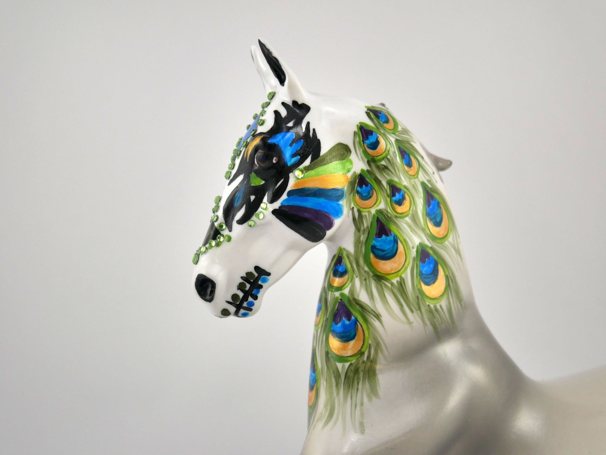 Diaz OOAK Sugar Skull Saddlebred By Dawn Quick MM 2020