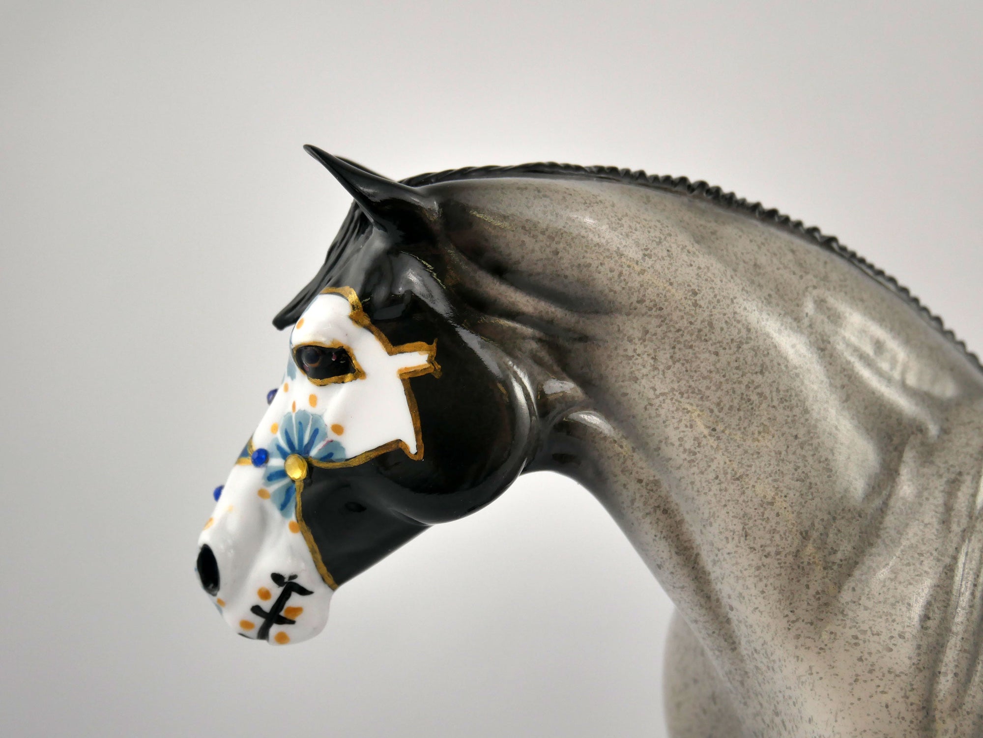 Dulcea- OOAK Sugar Skull Heavy Draft Mare By Dawn Quick MM 2020