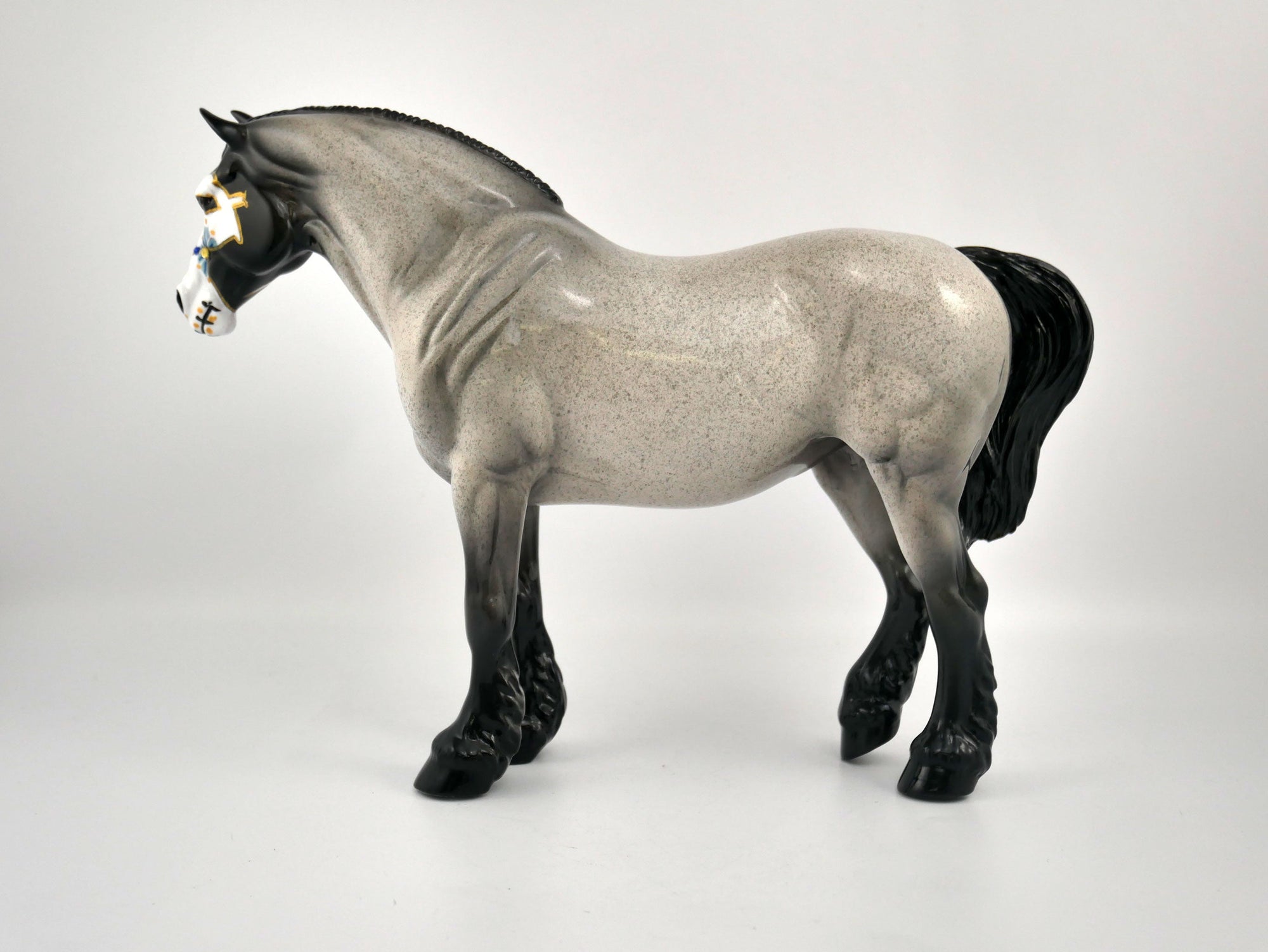 Dulcea- OOAK Sugar Skull Heavy Draft Mare By Dawn Quick MM 2020