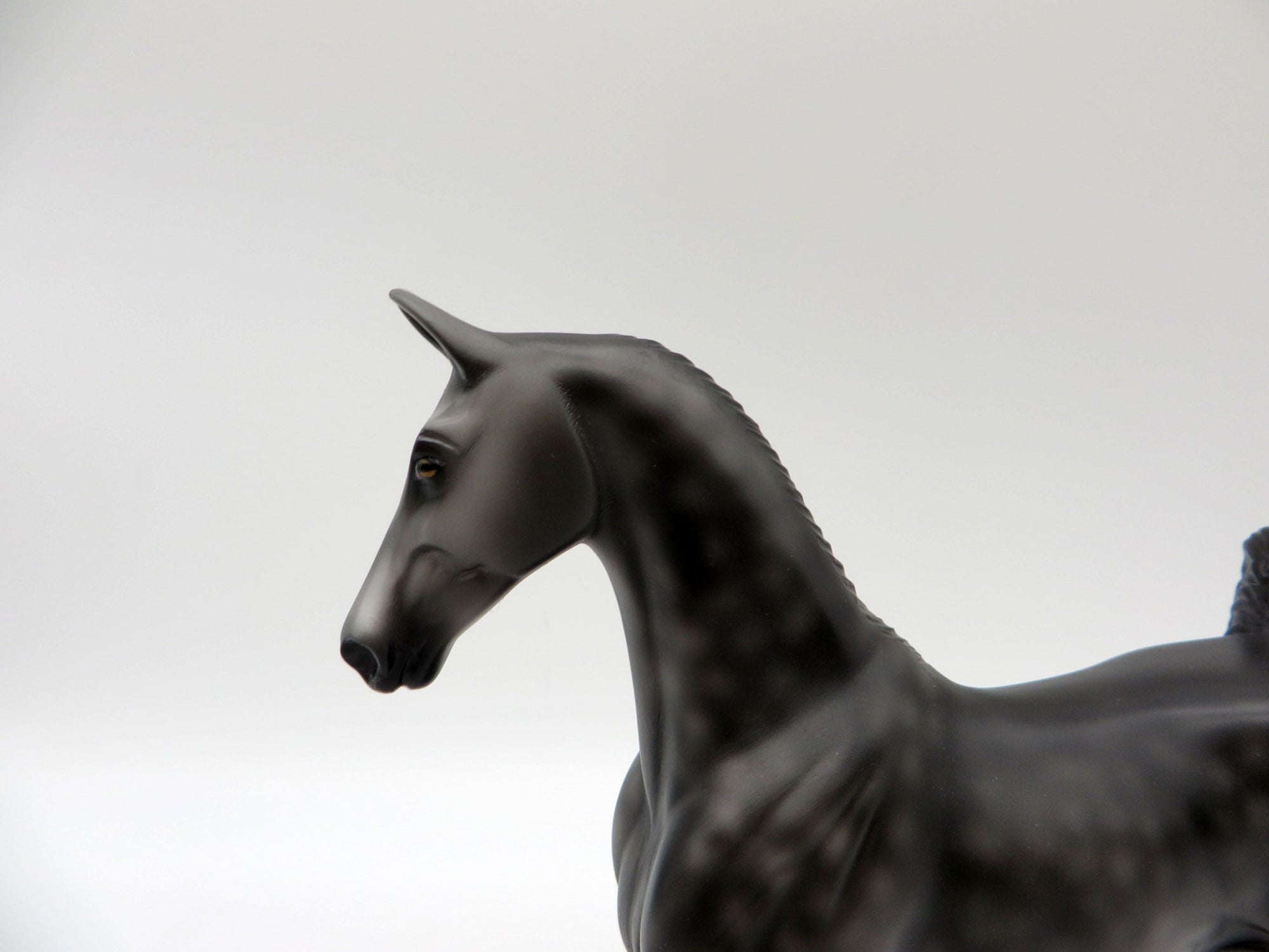 Daffeny-OOAK Dark Dapple Grey Saddlebred Pebbles 5/21/21